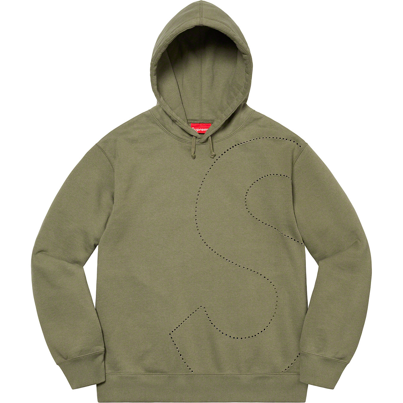 Supreme Laser Cut S Logo Hooded Sweatshirt - Grail City Shoes and