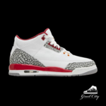 Jordan 3 'Cardinal red'