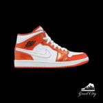 Jordan 1 Mid 'Metallic Orange'
