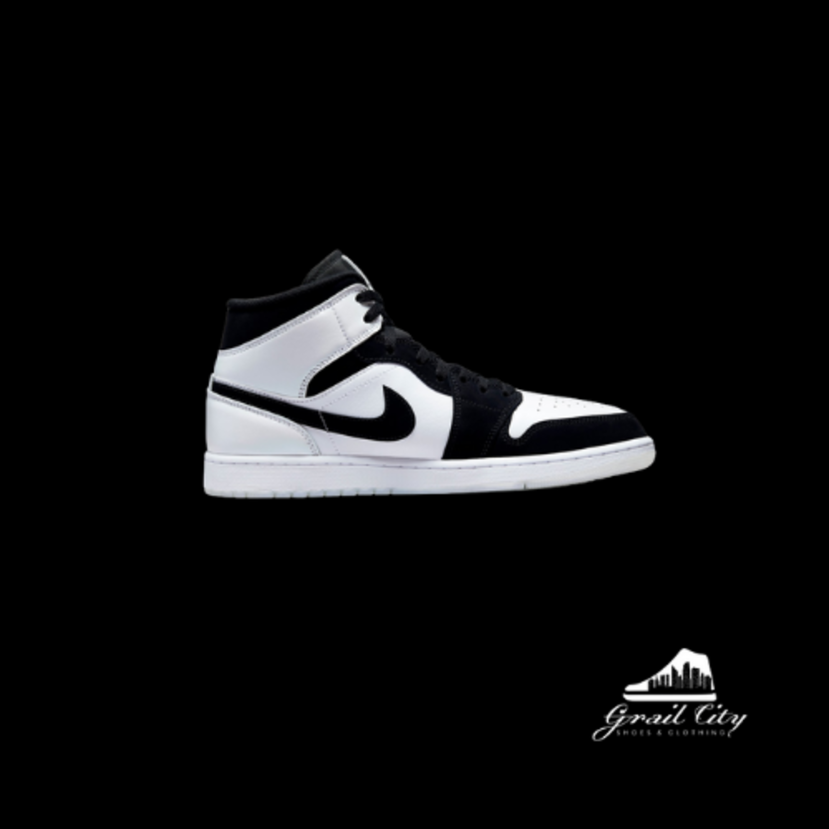 Jordan 1 Mid Diamond Shorts UK 8 / Black Sneaker