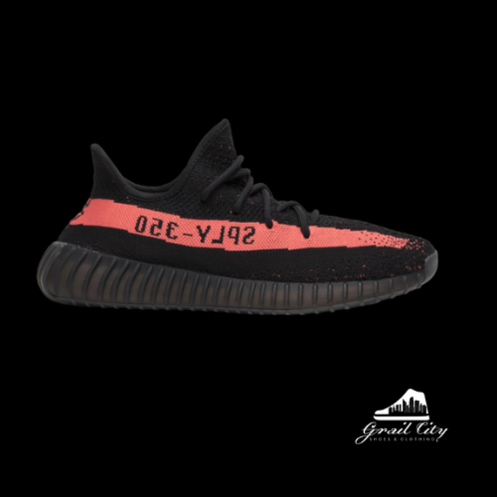 Yeezy 350 'Core Black Red'