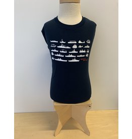 BNY Merchandise Kids T-Shirt - Navy Ship