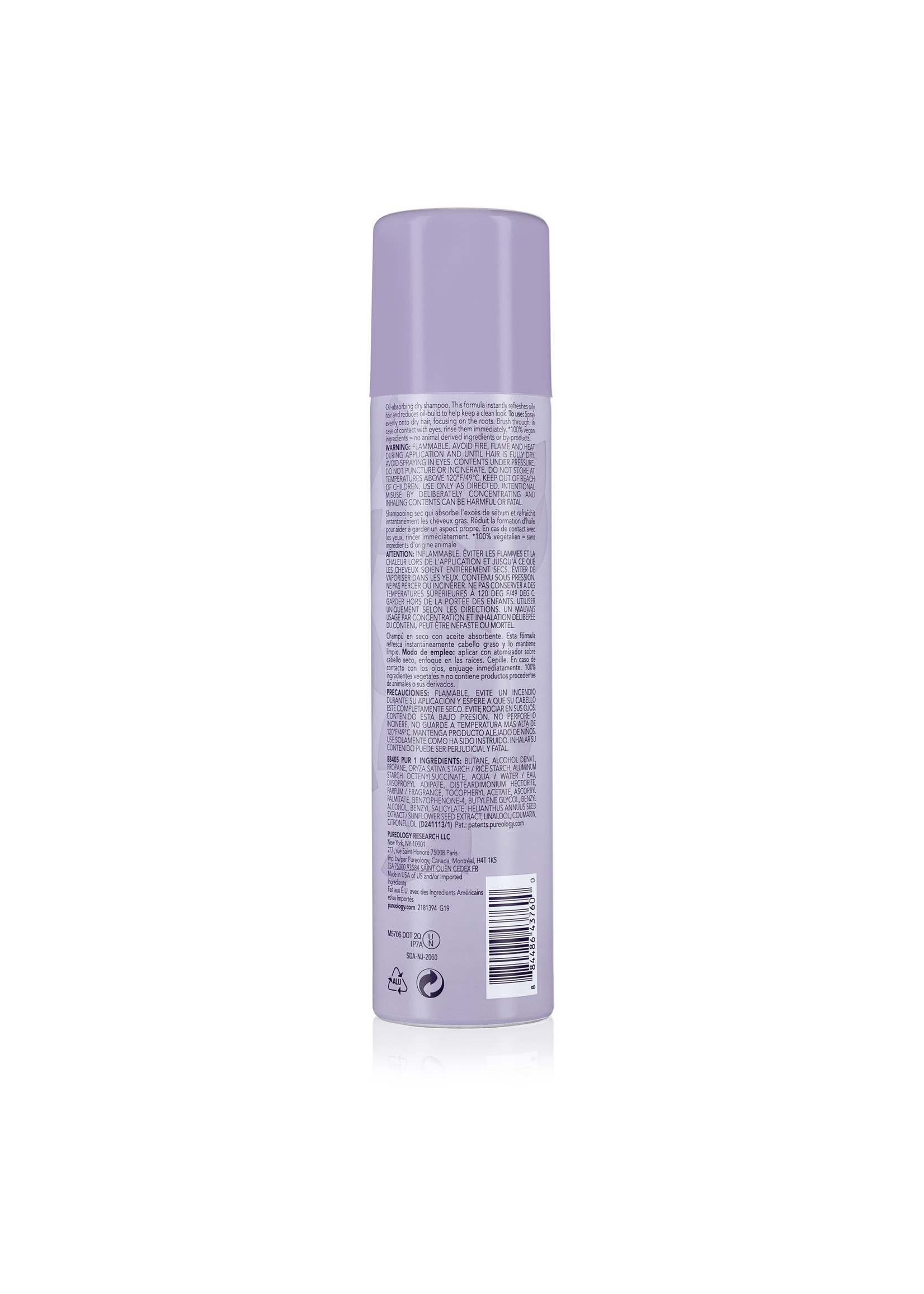Pureology Pureology Style + Protect Refresh & Go Dry Shampoo for Colour-Treated Hair 150g