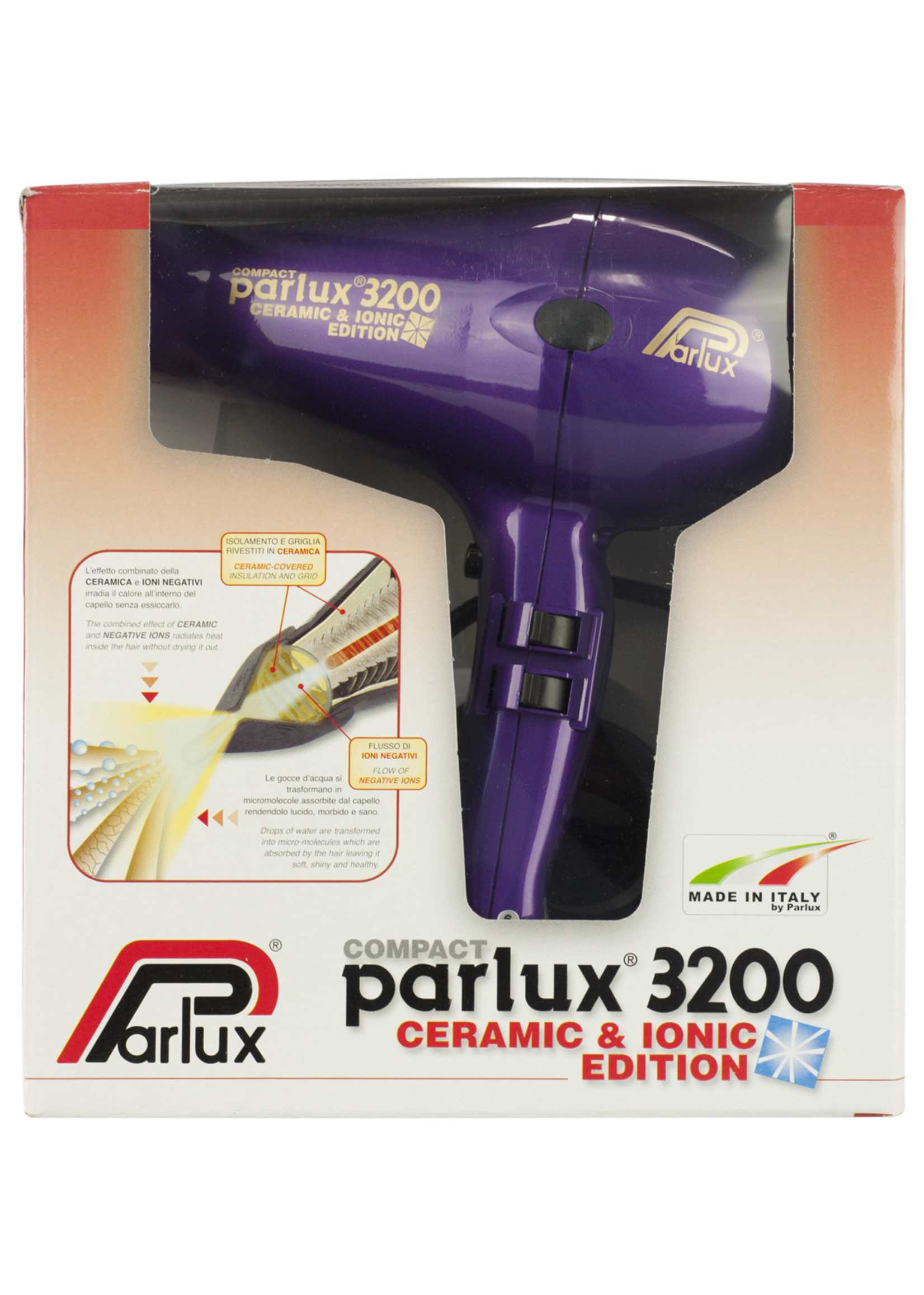 Parlux Parlux 3200 Ceramic & Ionic Hair Dryer 1900W - Purple