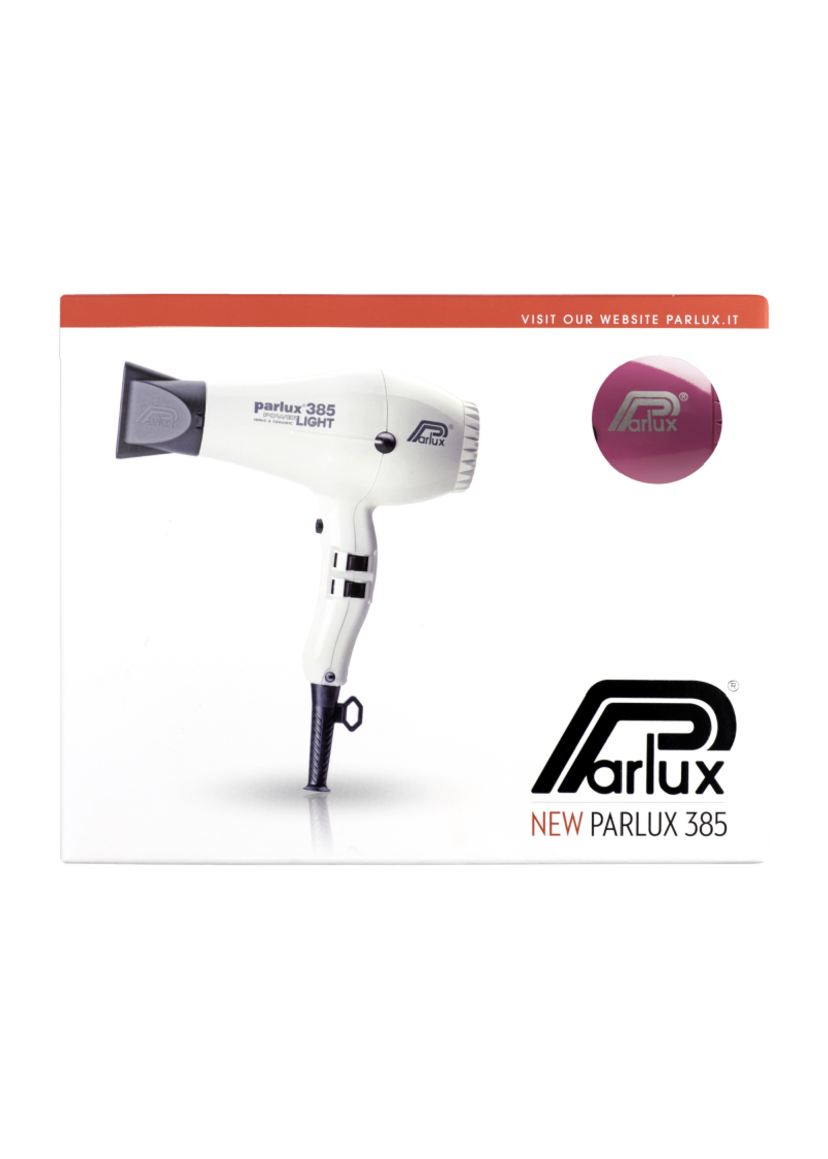 Parlux Parlux 385 Powerlight Ceramic & Ionic Hairdryer 2150W - Fuchsia