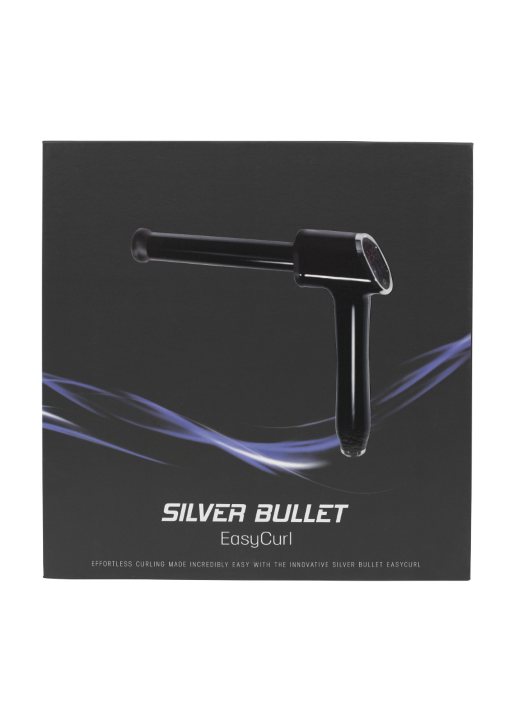 Silver Bullet Silver Bullet Easy Curl Ceramic Black Curling Iron & Glove - 25mm