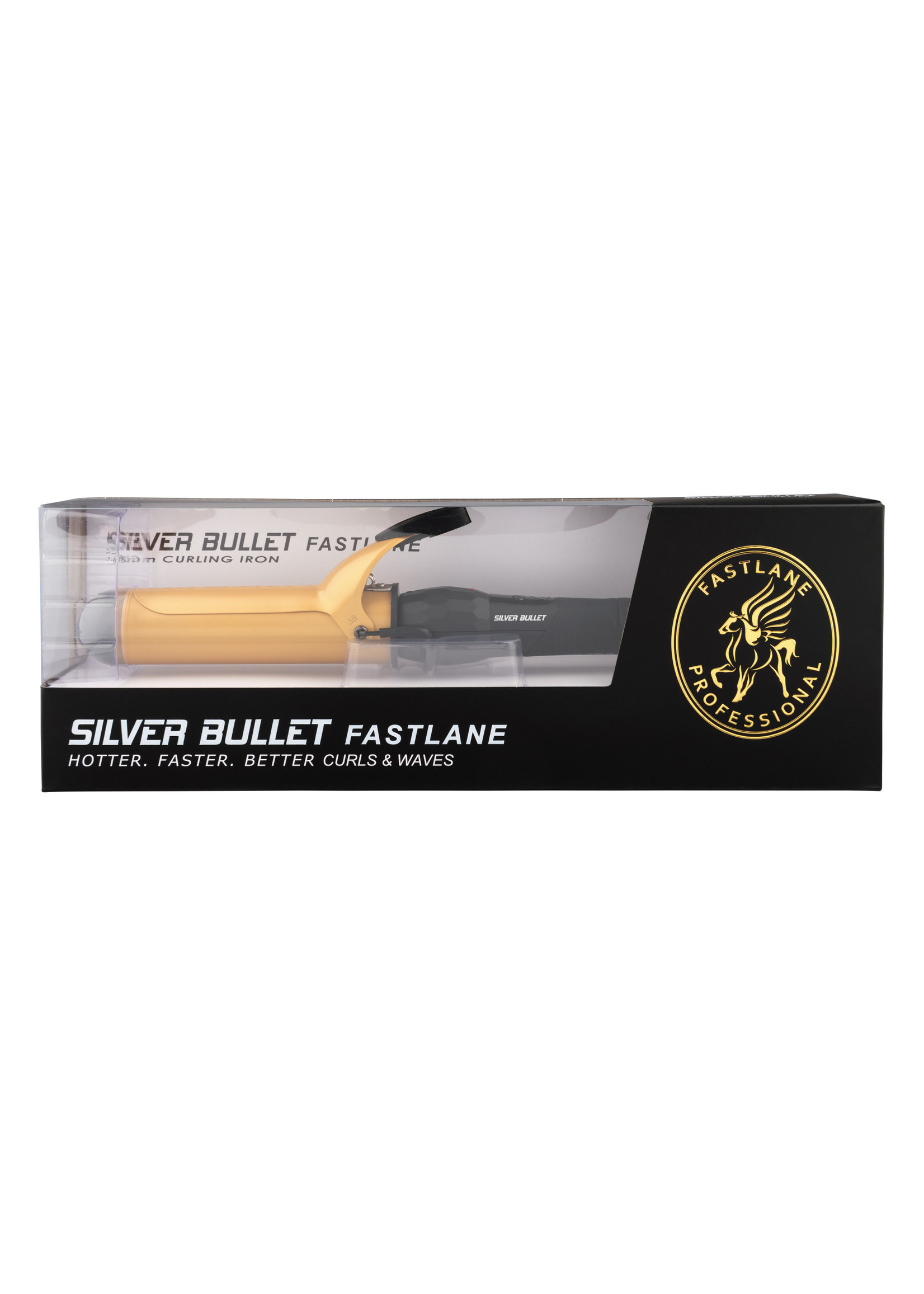 Silver Bullet Silver Bullet Fastlane Ceramic Curling Iron Gold - 38mm