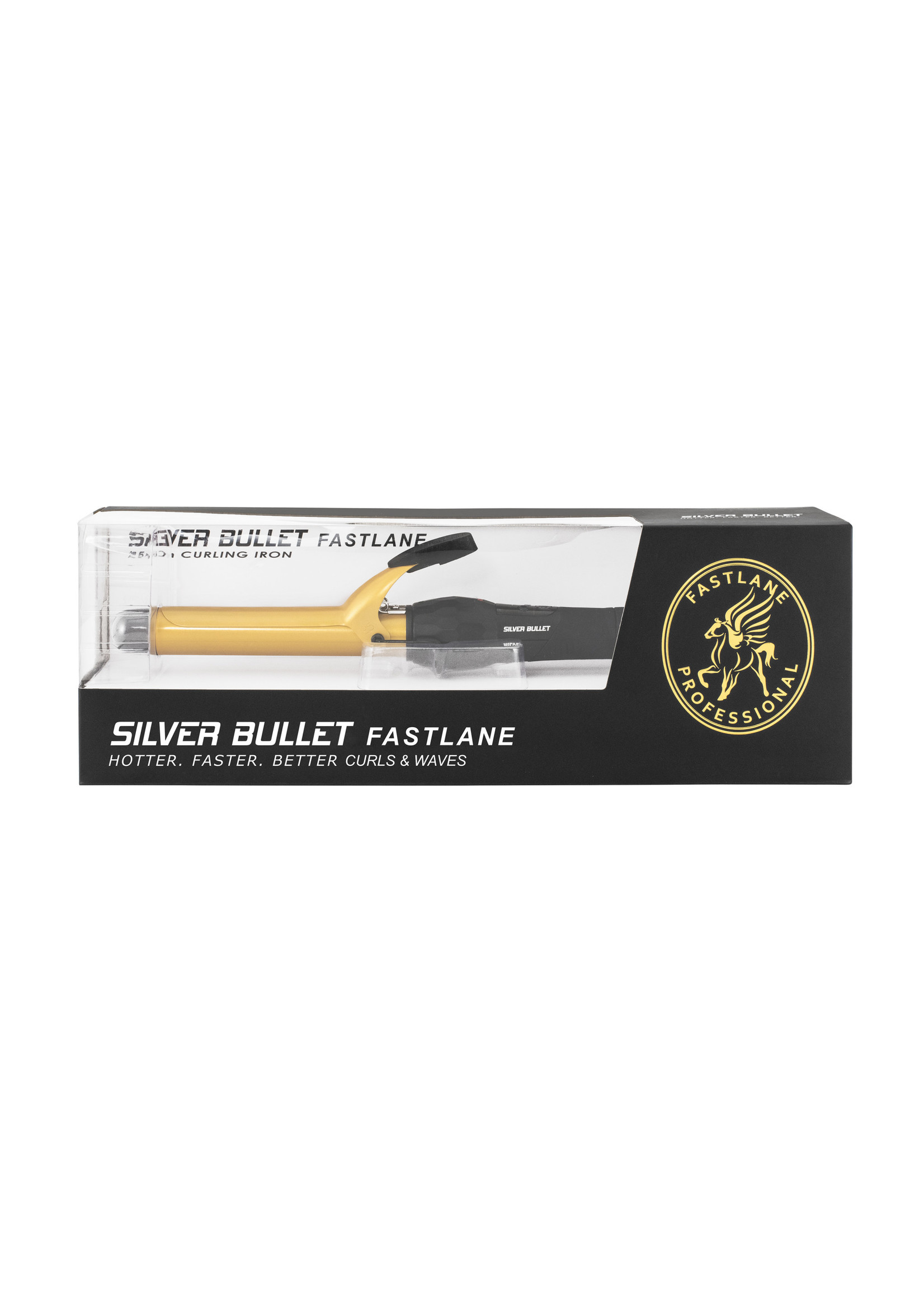 Silver Bullet Silver Bullet Fastlane Ceramic Curling Iron Gold - 25mm