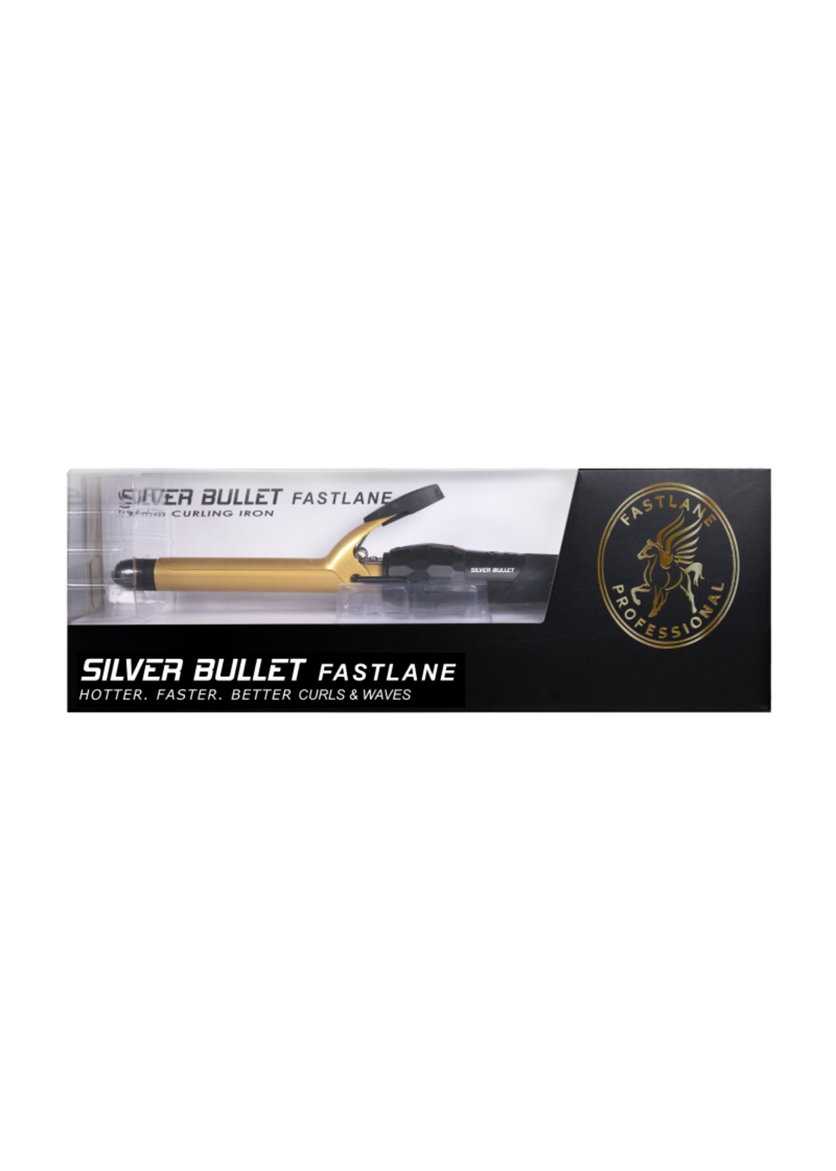 Silver Bullet Silver Bullet Fastlane Ceramic Curling Iron Gold - 19mm