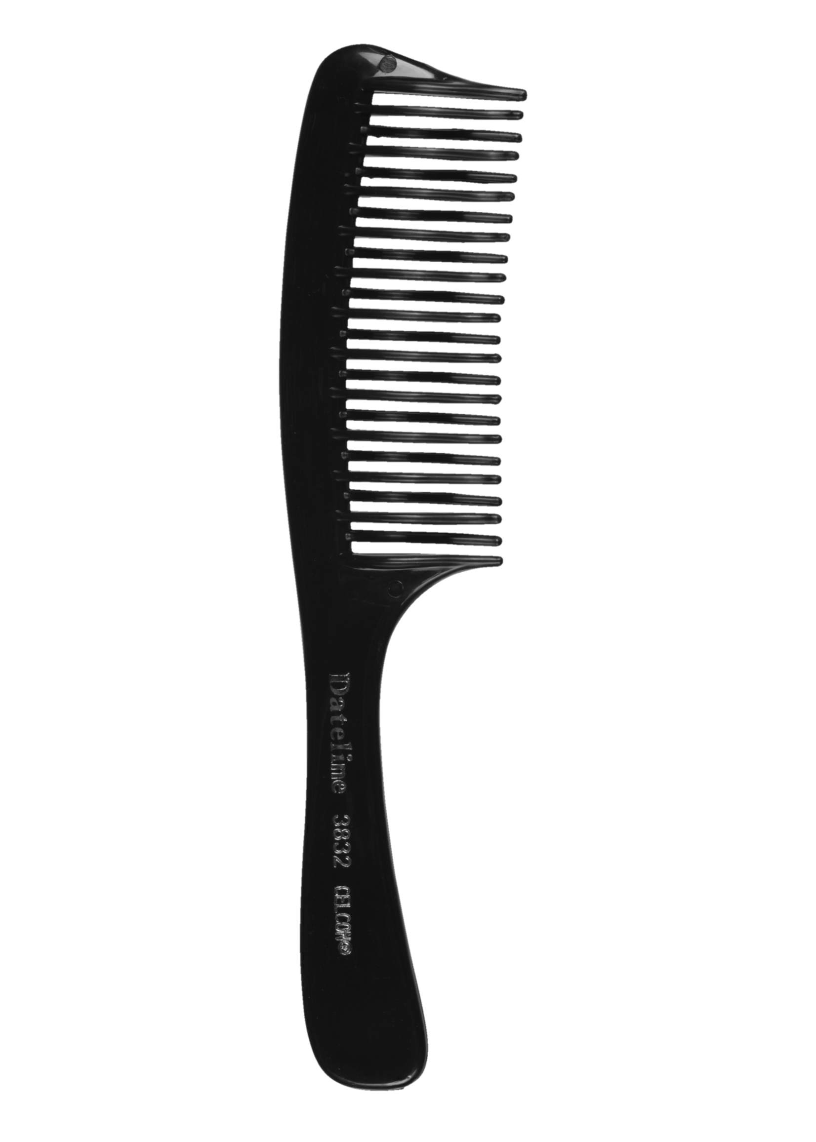 Dateline Dateline Black Celcon 3832 Detangling Basin Comb