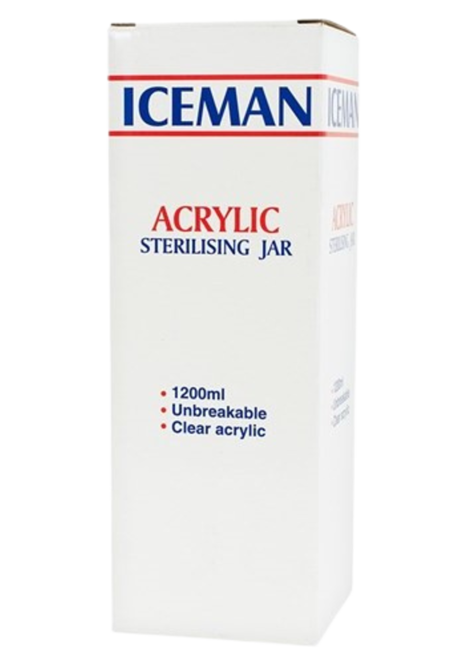 Iceman Iceman Acrylic Sterilizer Jar 1.2L