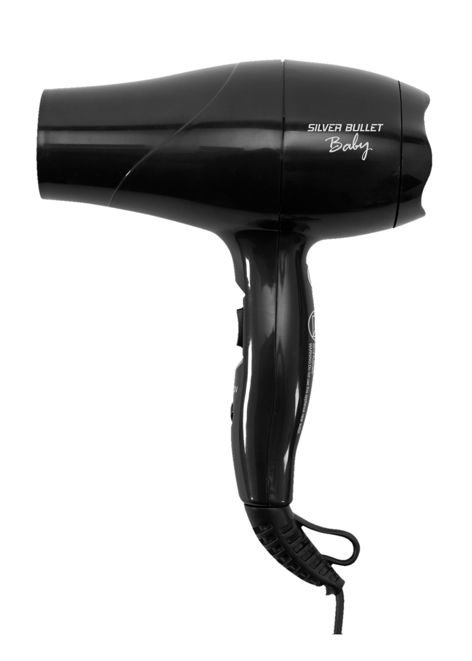 Silver Bullet Silver Bullet Baby Travel Hair Dryer 1200W - Black