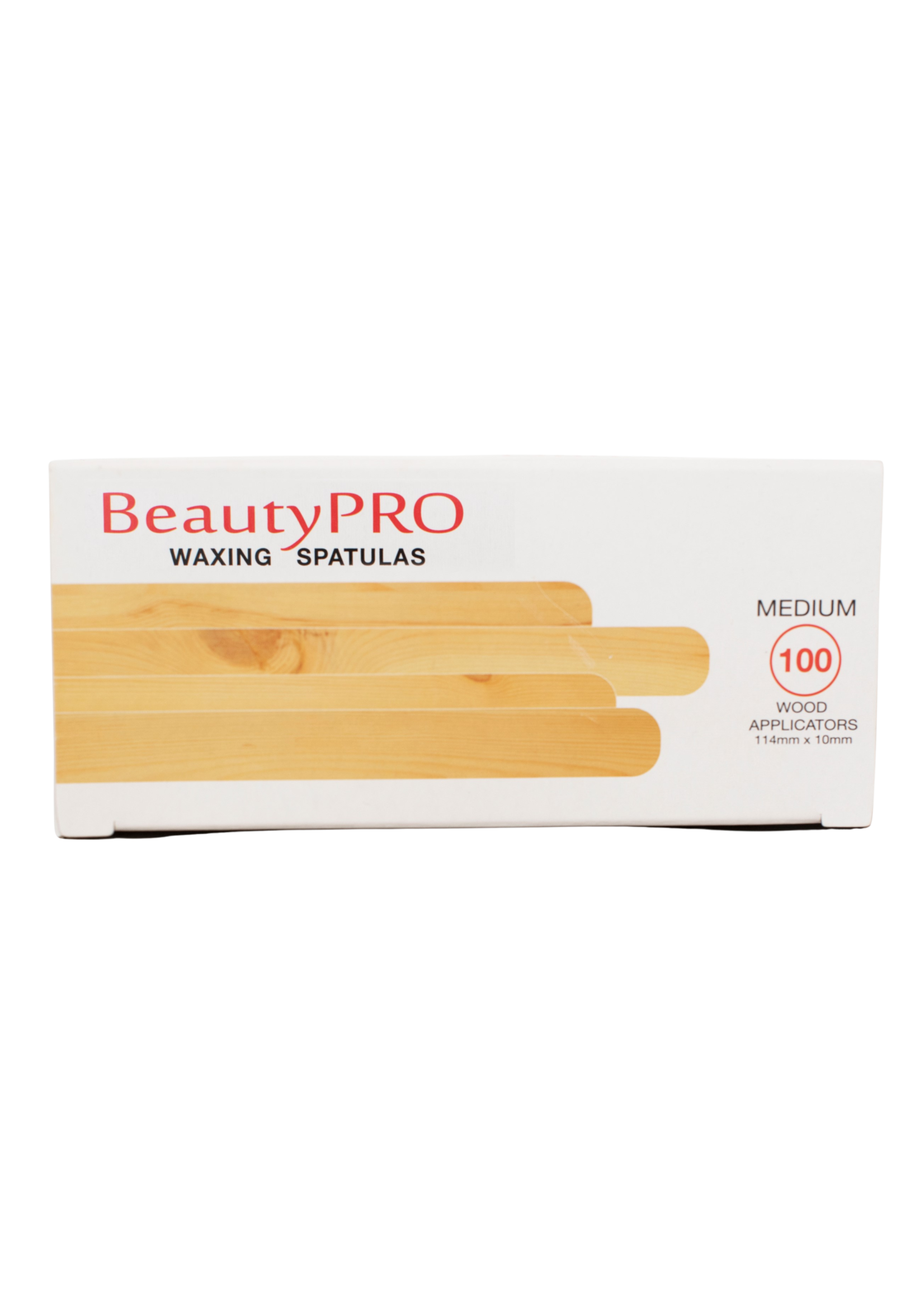 BeautyPRO Beautypro Wooden Applicators Medium 100pcs