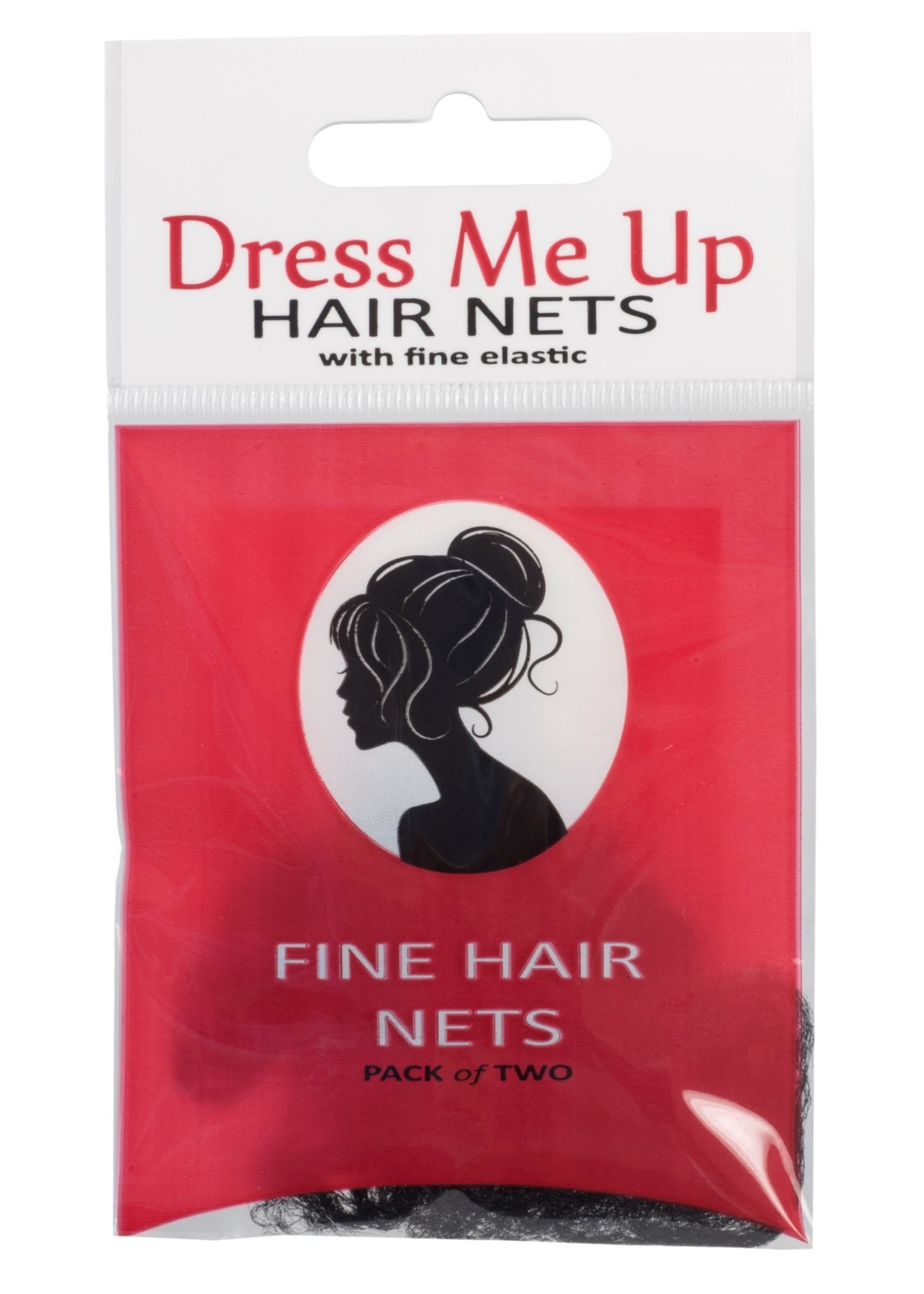 Dress Me Up Dress Me Up Fine Hair Net Light Brown 2pk