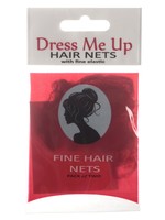 Dress Me Up Dress Me Up Fine Hair Net Medium Brown 2pk