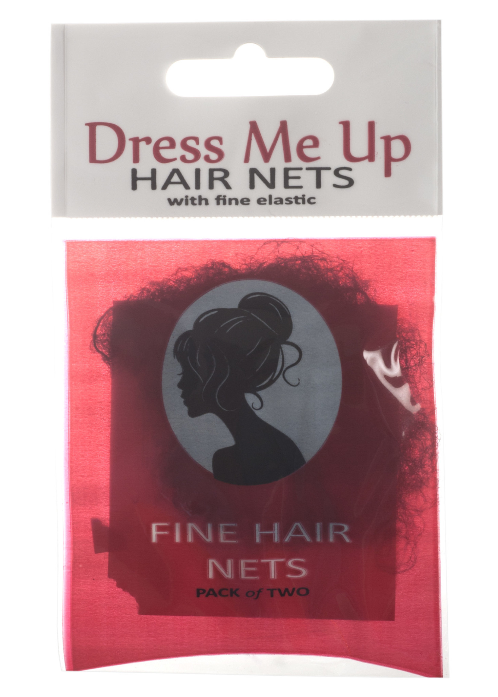 Dress Me Up Dress Me Up Fine Hair Net Black 2pk