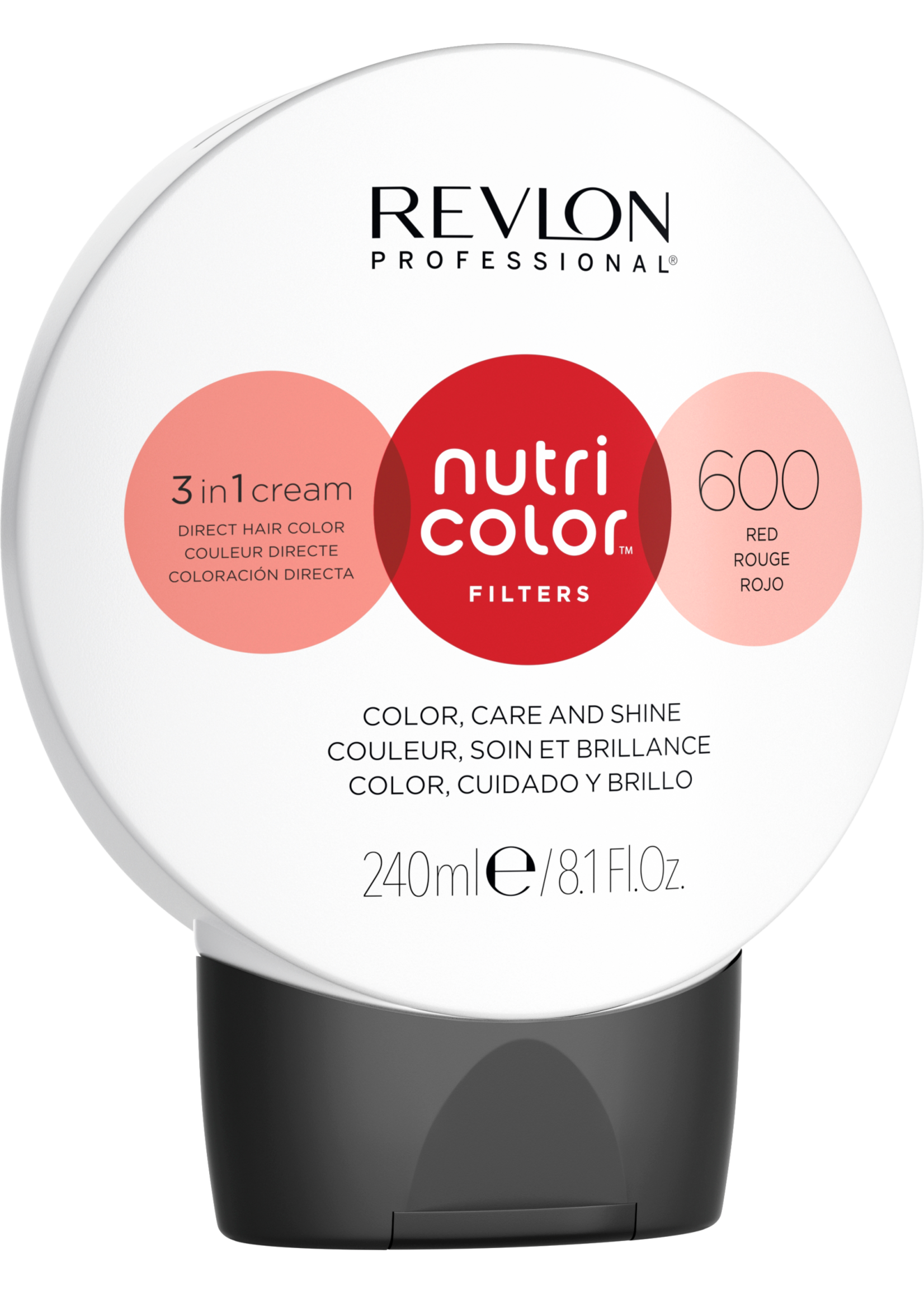 Revlon Professional Revlon Professional Nutri Color Filters 600 Red 240ml