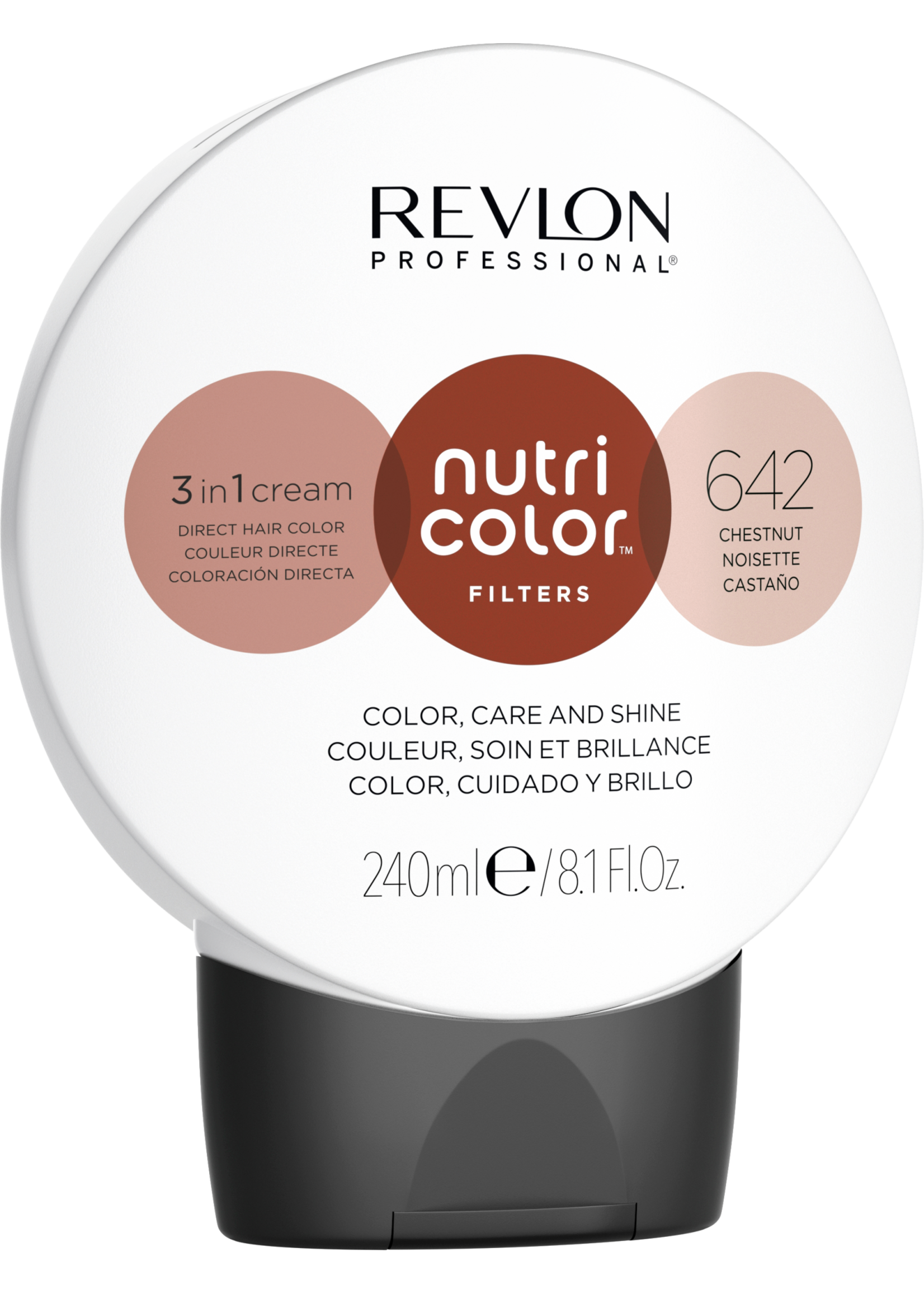 Revlon Professional Revlon Professional Nutri Color Filters 642 Chestnut 240ml