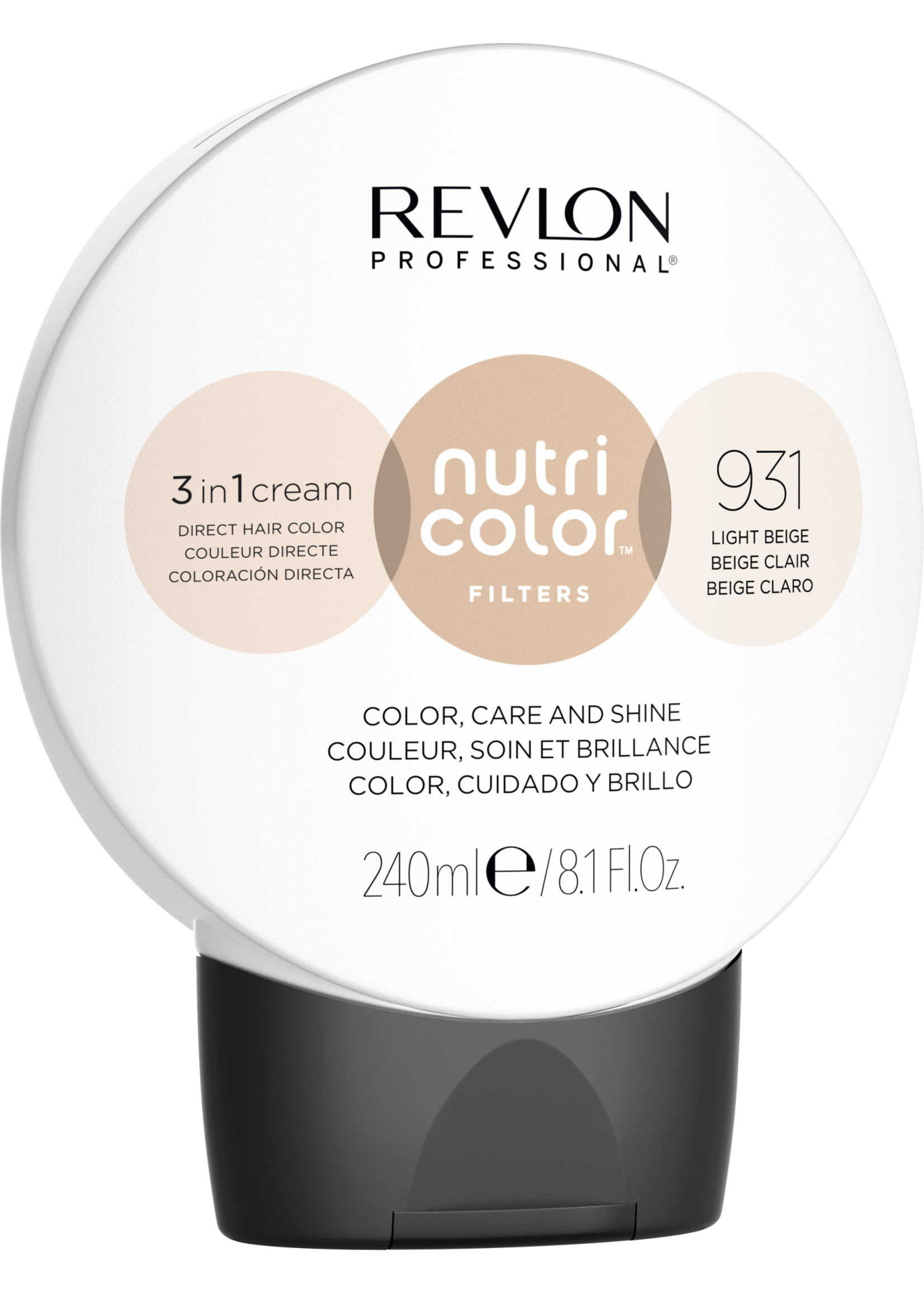 Revlon Professional Revlon Professional Nutri Color Filters 931 Light Beige 240ml