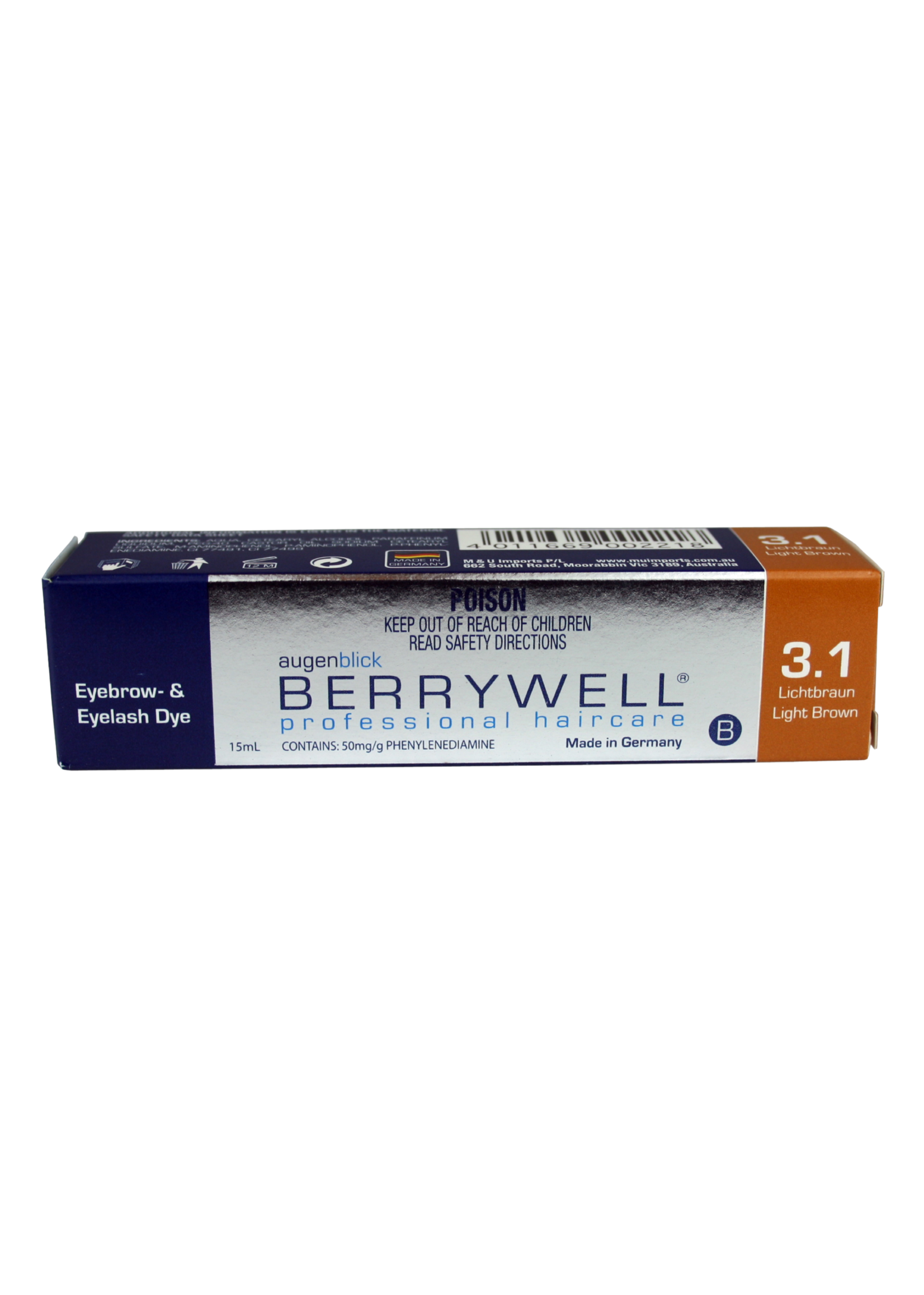 Berrywell Berrywell Eyelash Tint #3.1 Light Brown 15ml