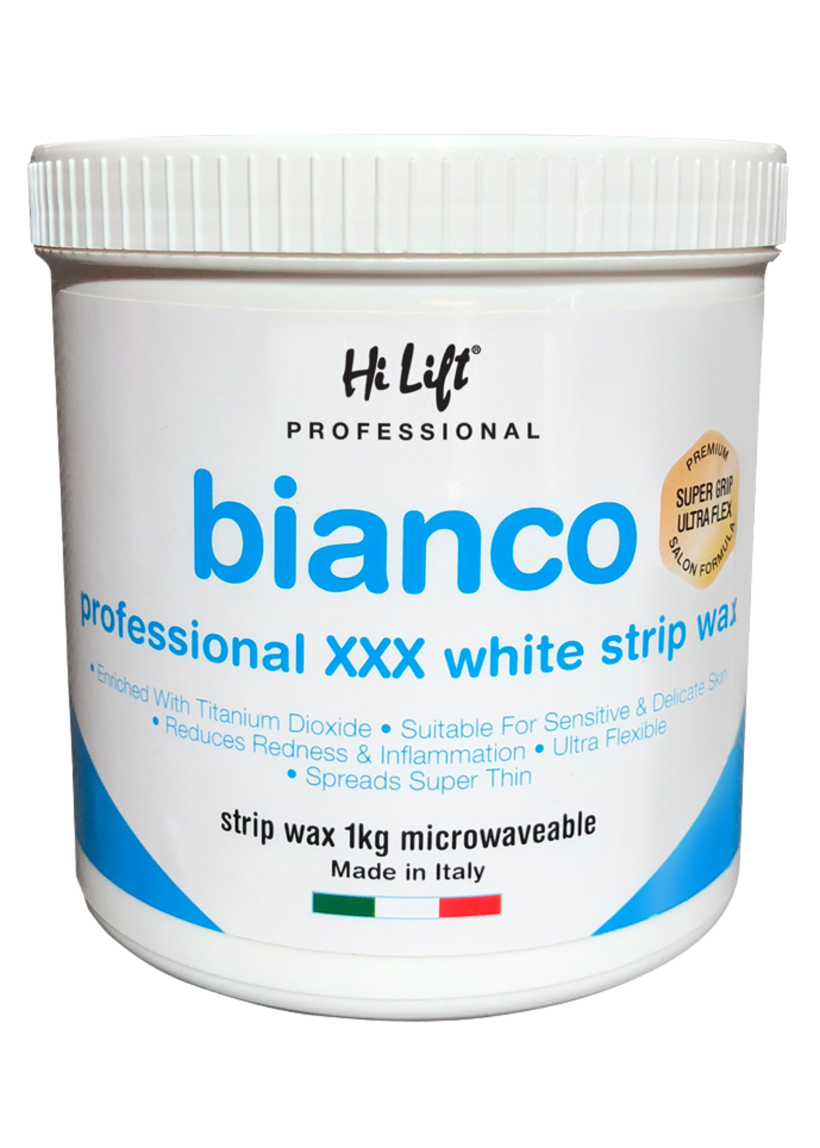Hi Lift Hi Lift Strip Wax Tub 1Kg - Bianco