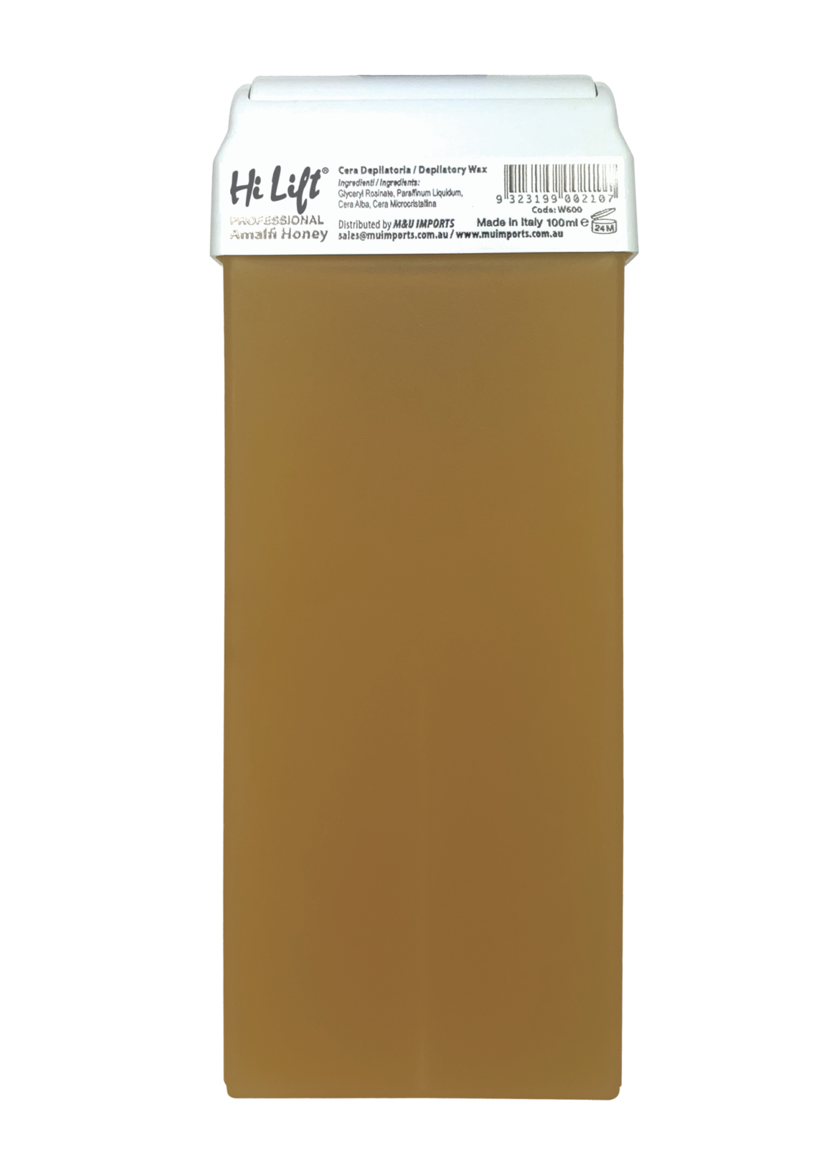 Hi Lift Hi Lift Wax Cartridge 100ml - Amalfi Honey