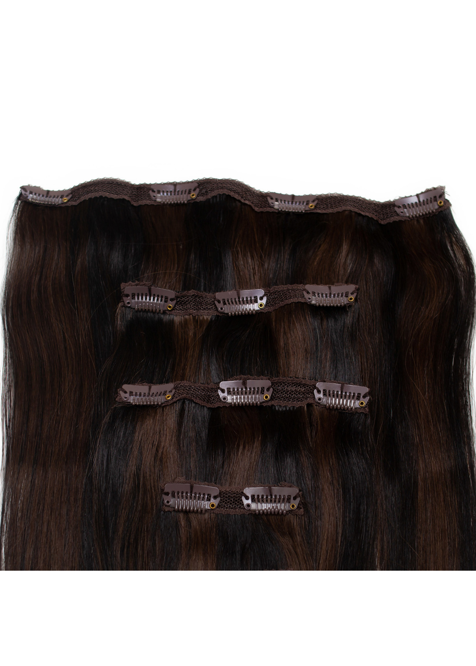 Seamless1 Seamless1 Human Hair Clip-in 5pc Hair Extensions 21.5 Inches - Ritzy Blend