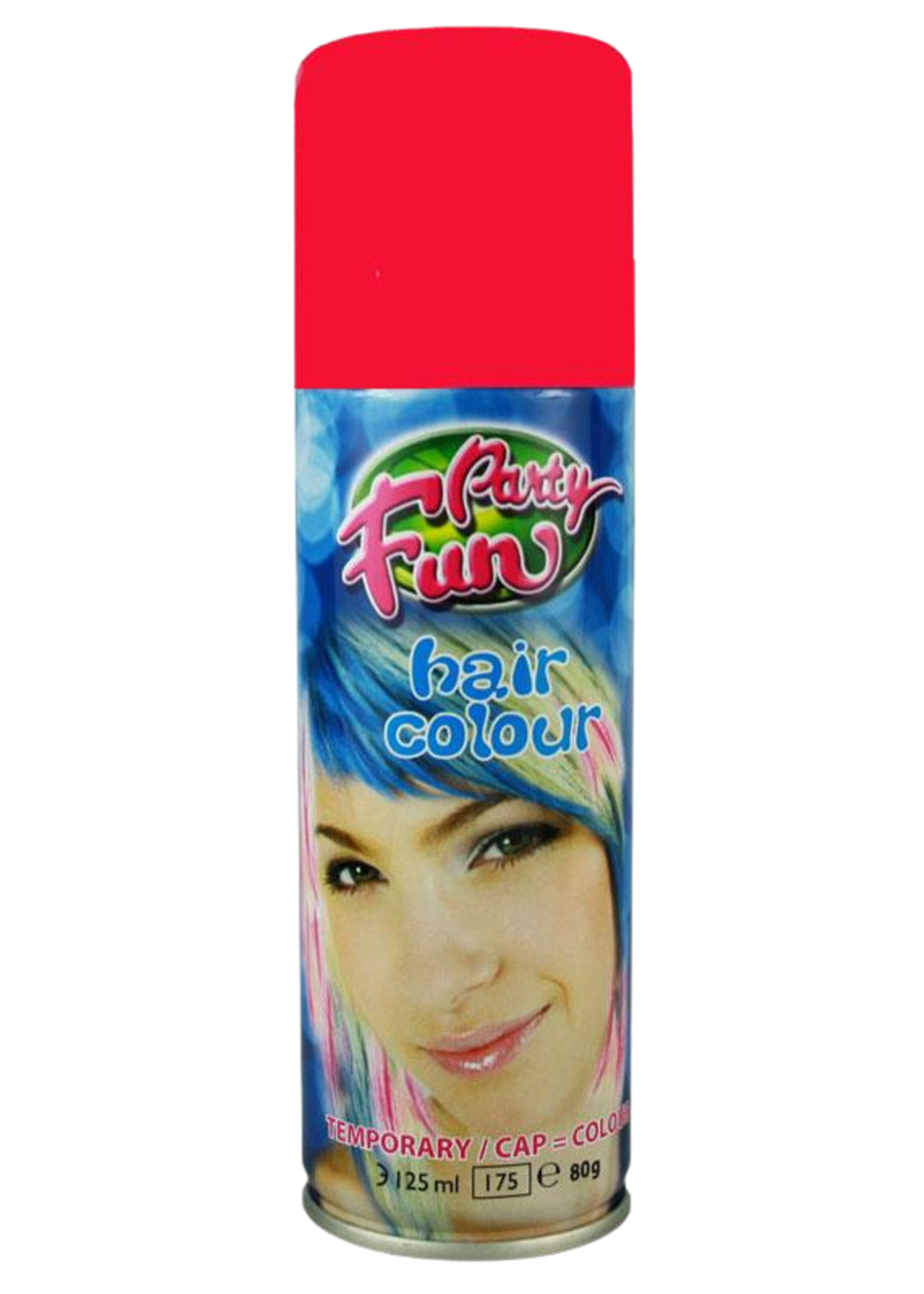 Party Fun Hairspray - Red 80g