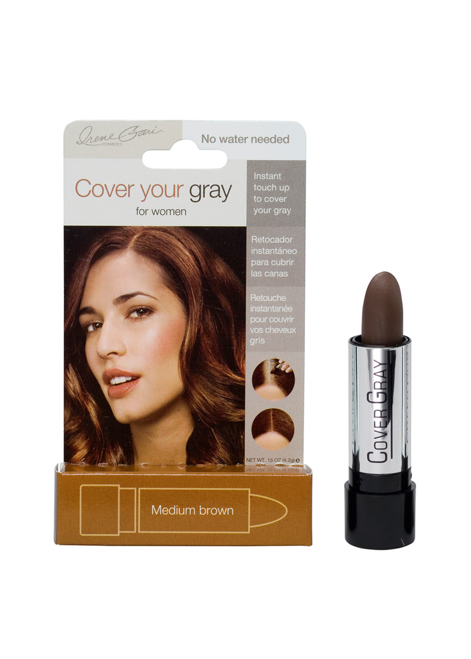 Cover Your Gray Cover Your Grey Stick Medium Brown