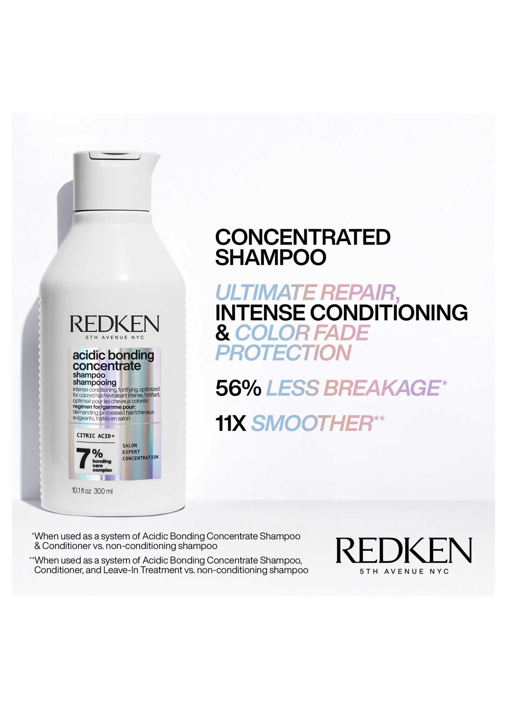 Redken Redken Acidic Bonding Concentrate Shampoo 300ml