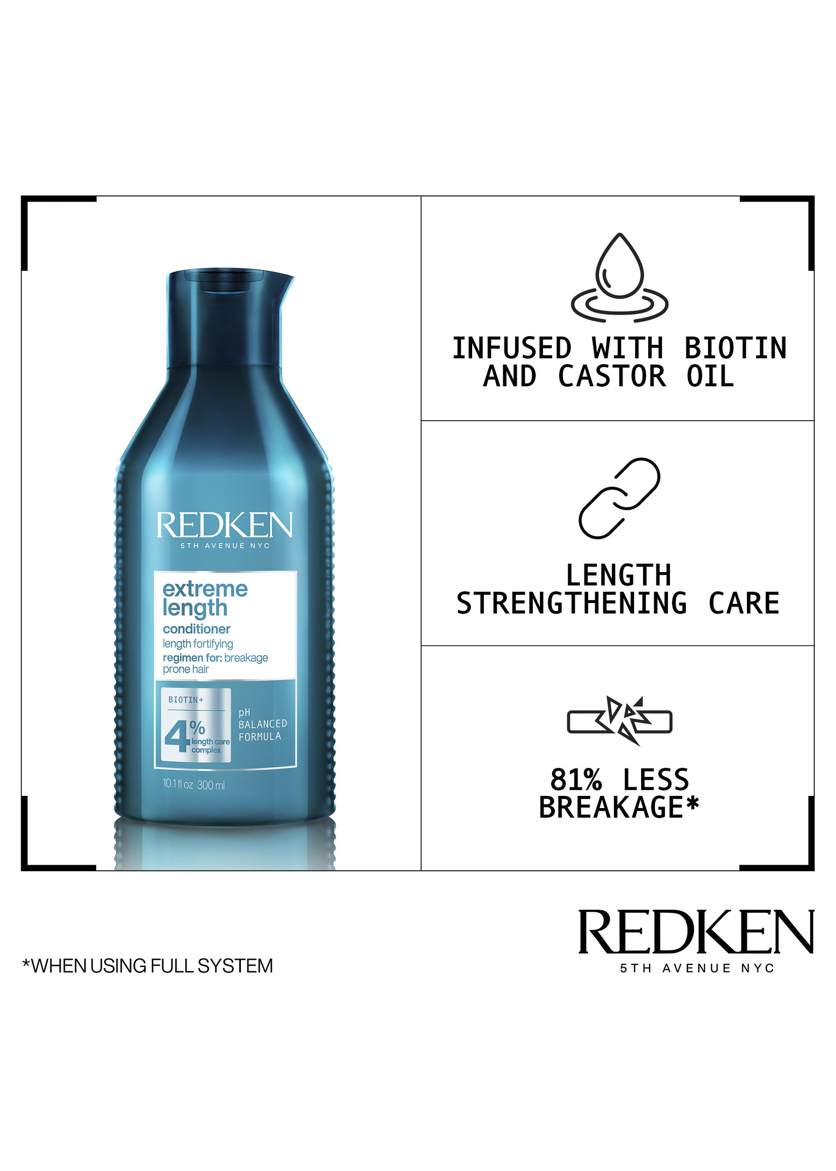 Redken Redken Extreme Length Conditioner 300ml