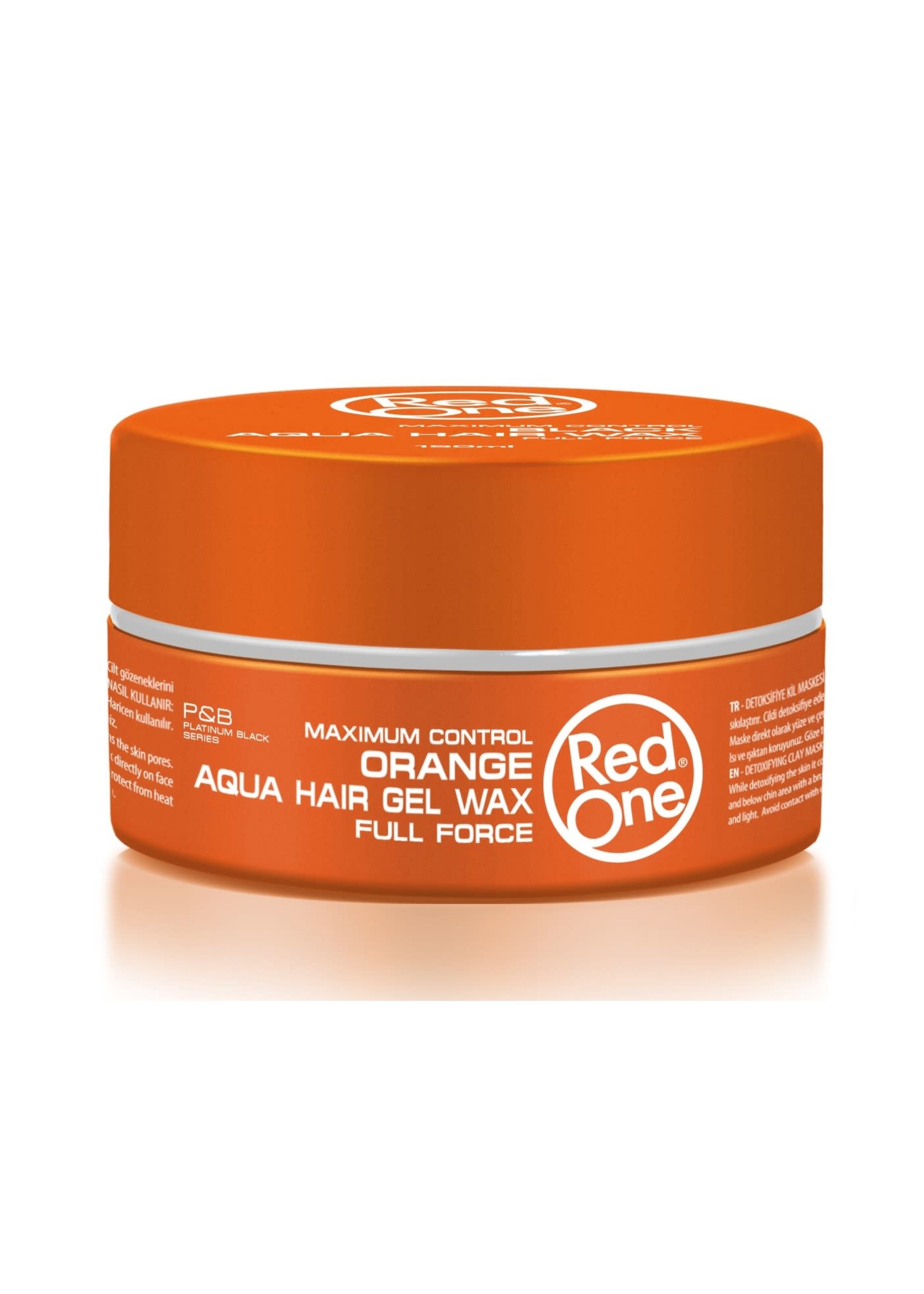 Red One Red One Max Control Aqua Gel Wax - Orange 150ml