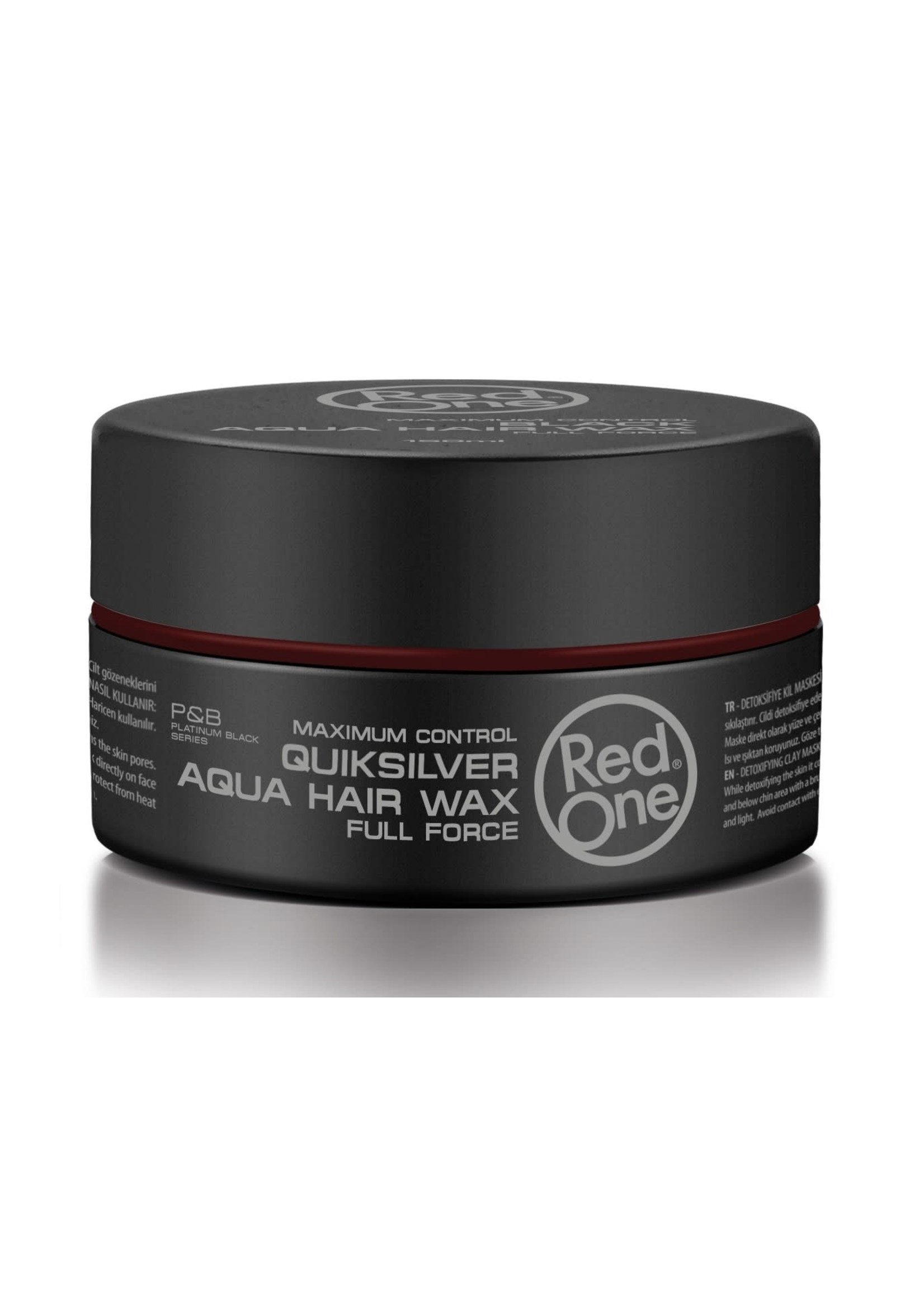 Red One Red One Max Control Aqua Hair Wax - Quicksilver 150ml