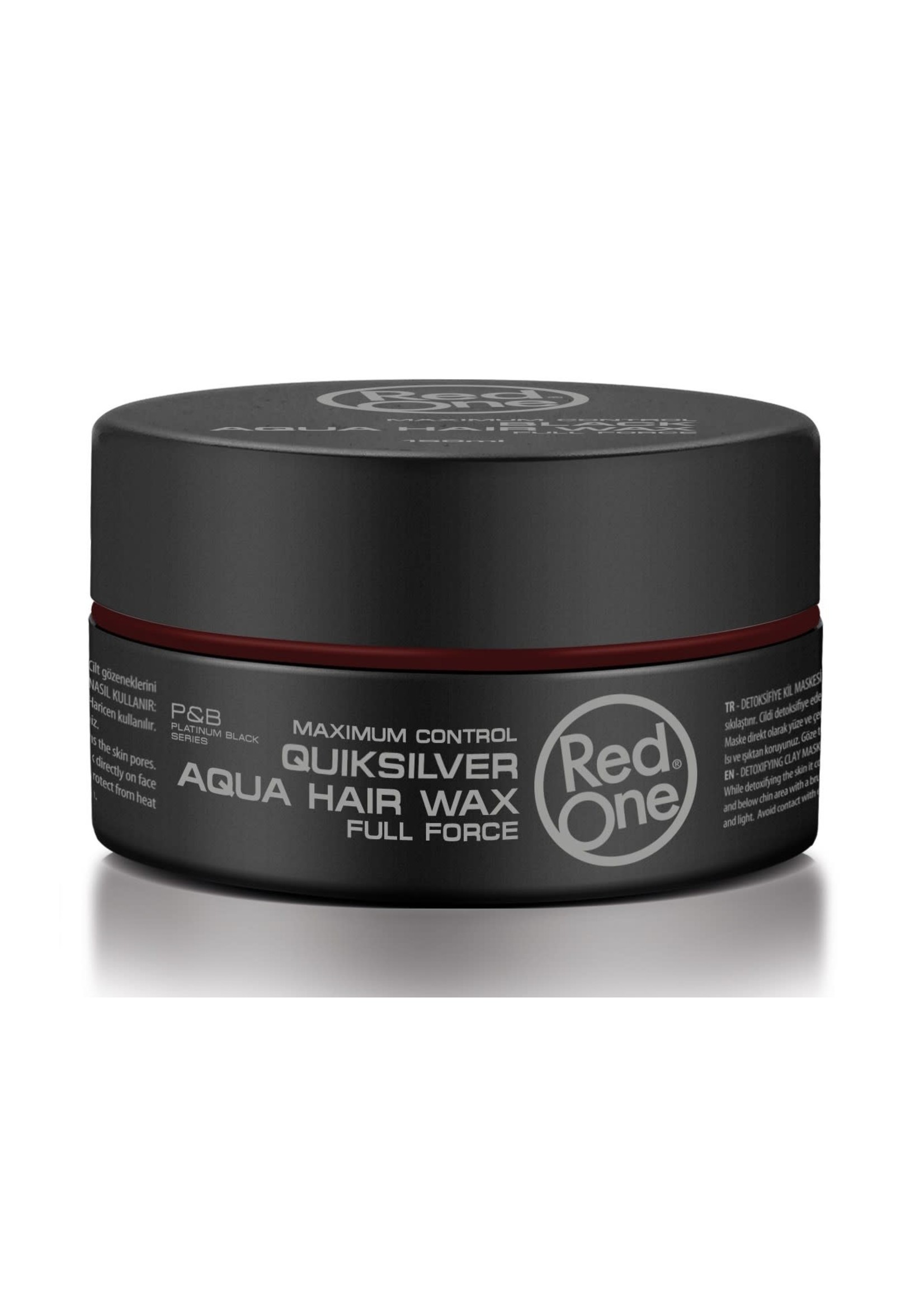 RedOne RedOne Max Control Aqua Hair Wax - Quicksilver 150ml