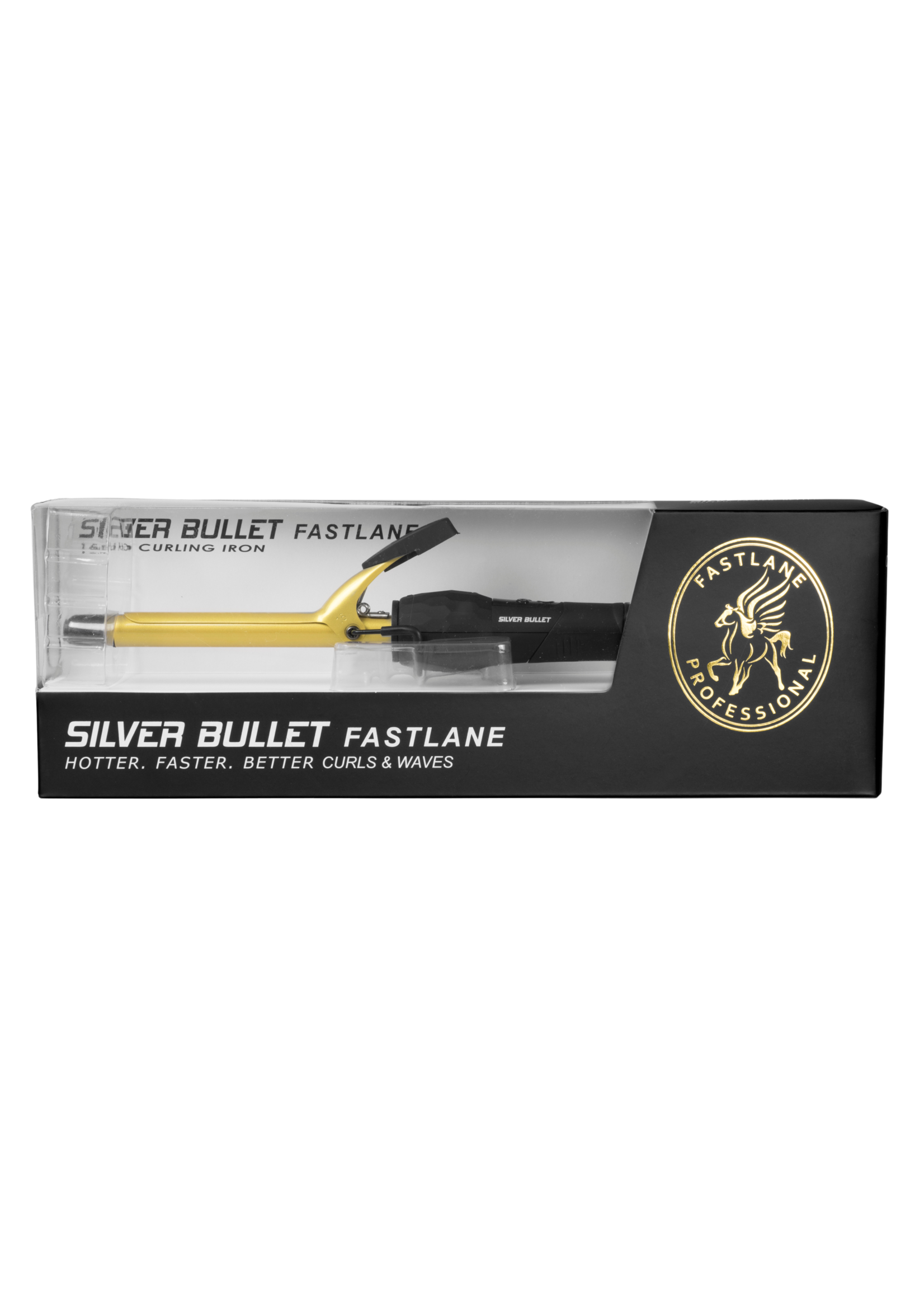 Silver Bullet Silver Bullet Fastlane Ceramic Curling Iron Gold - 16mm