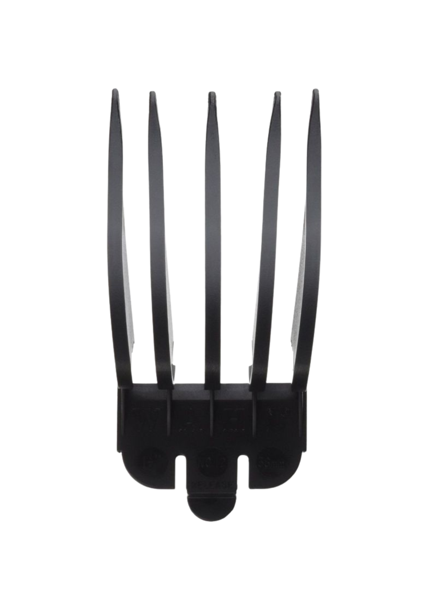 Wahl #12 Black Plastic Tab Attachment Comb