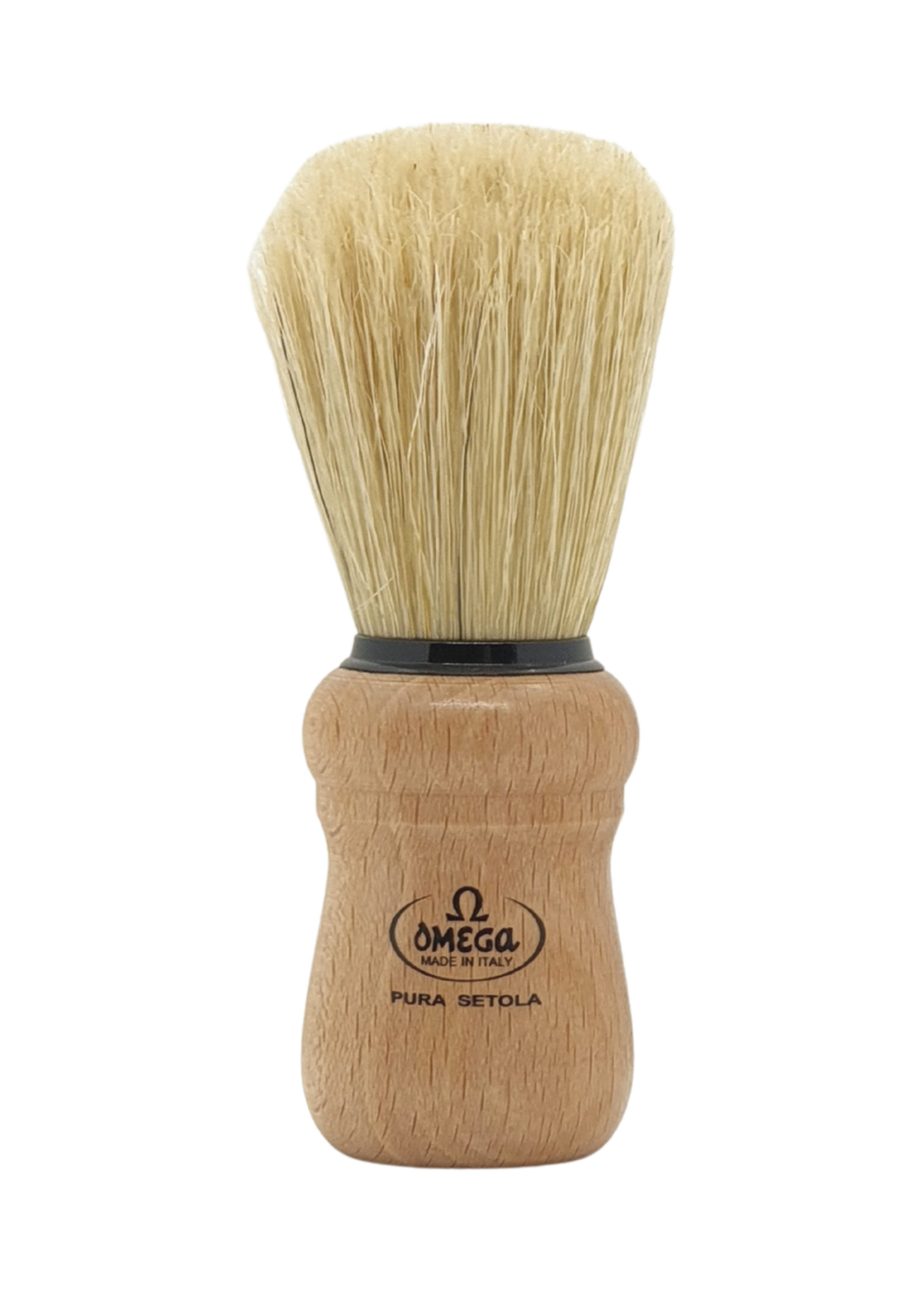 Omega Wood Shaving Brush (Art 80005)