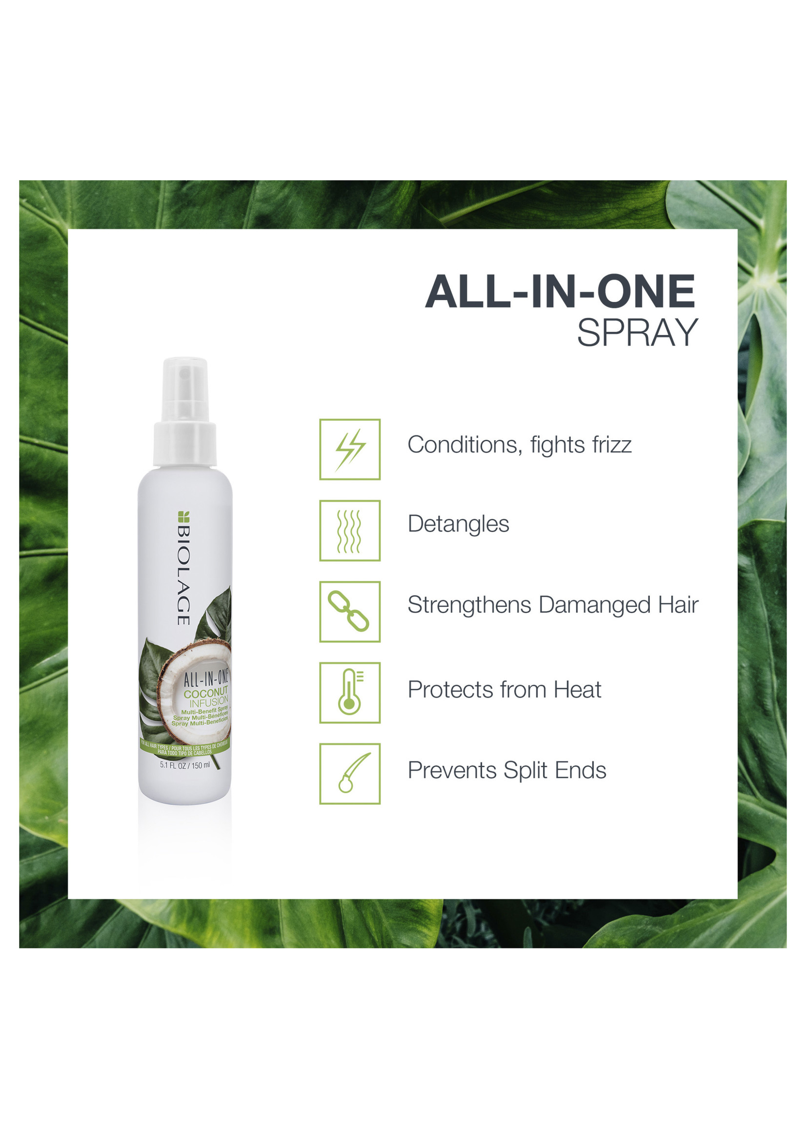 Biolage Biolage All-In-One Coconut Infusion Spray 150ml