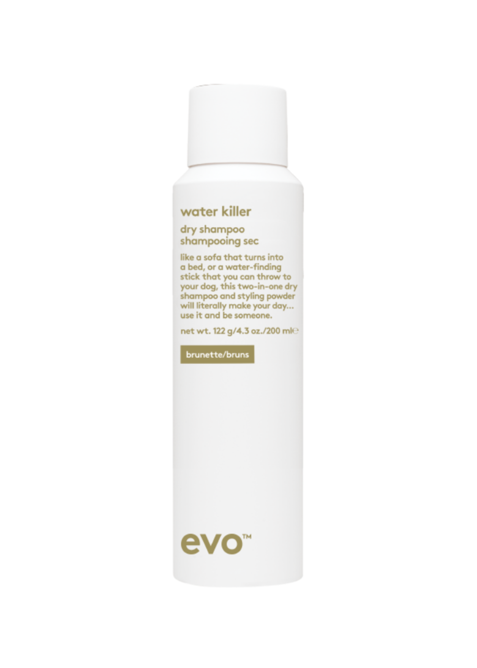 Evo Evo Water Killer Dry Shampoo Brunette 200ml