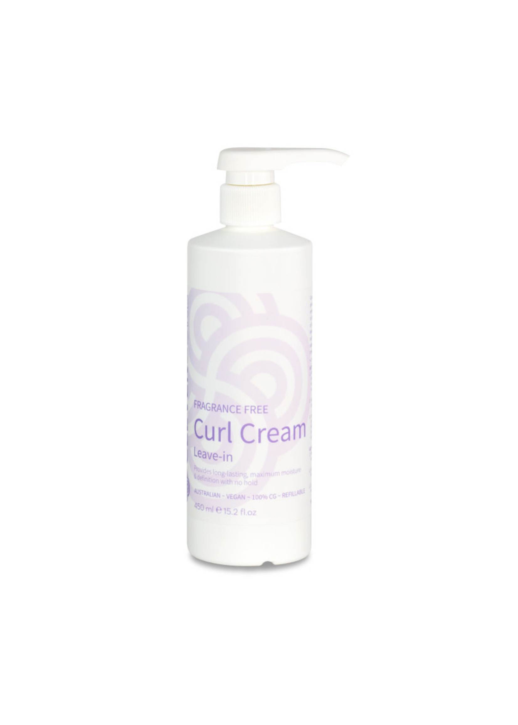 Clever Curl Clever Curl Fragrance Free Curl Cream 450ml