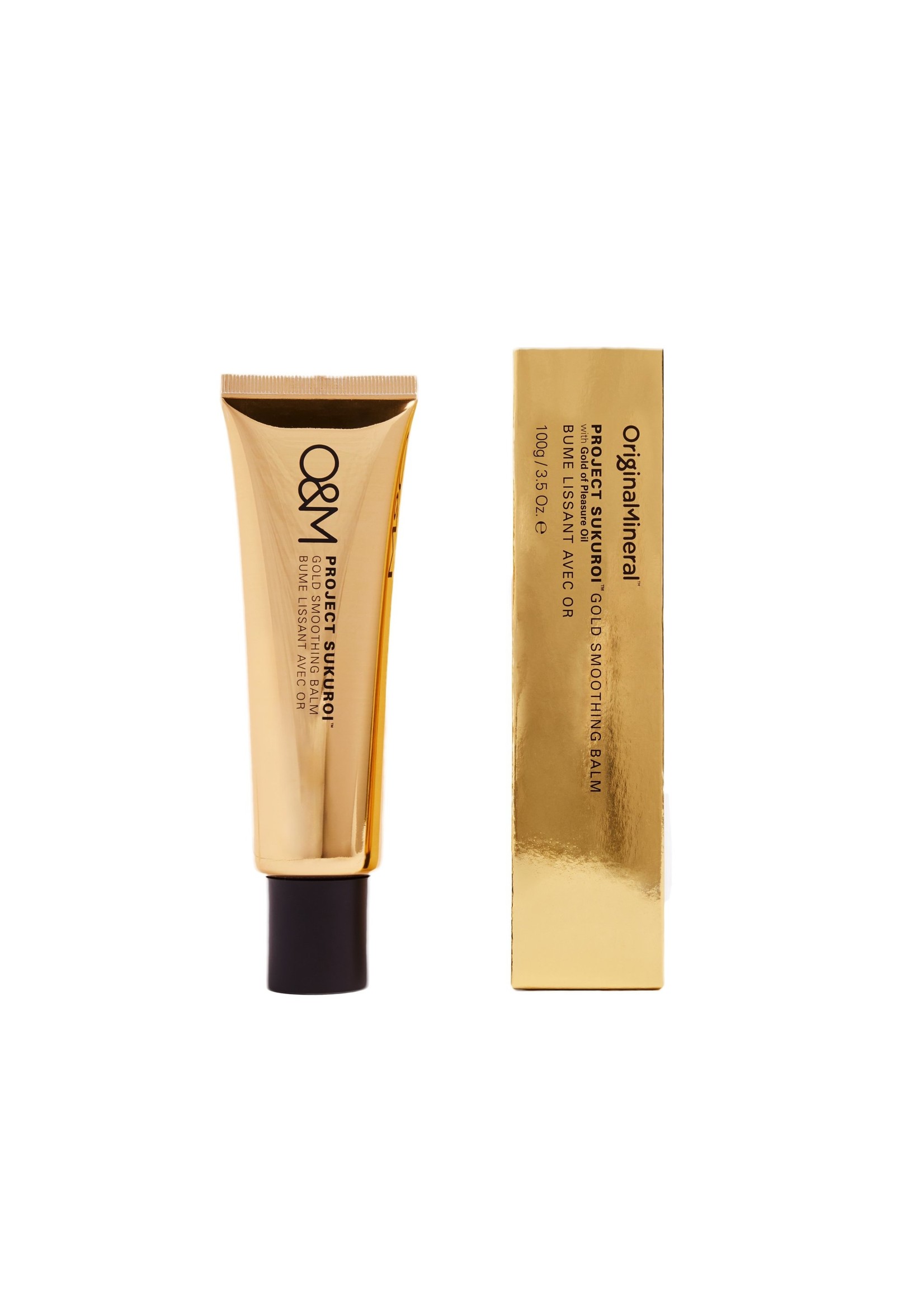 Original & Mineral O&M Project Sukuroi Gold Smoothing Balm 100g