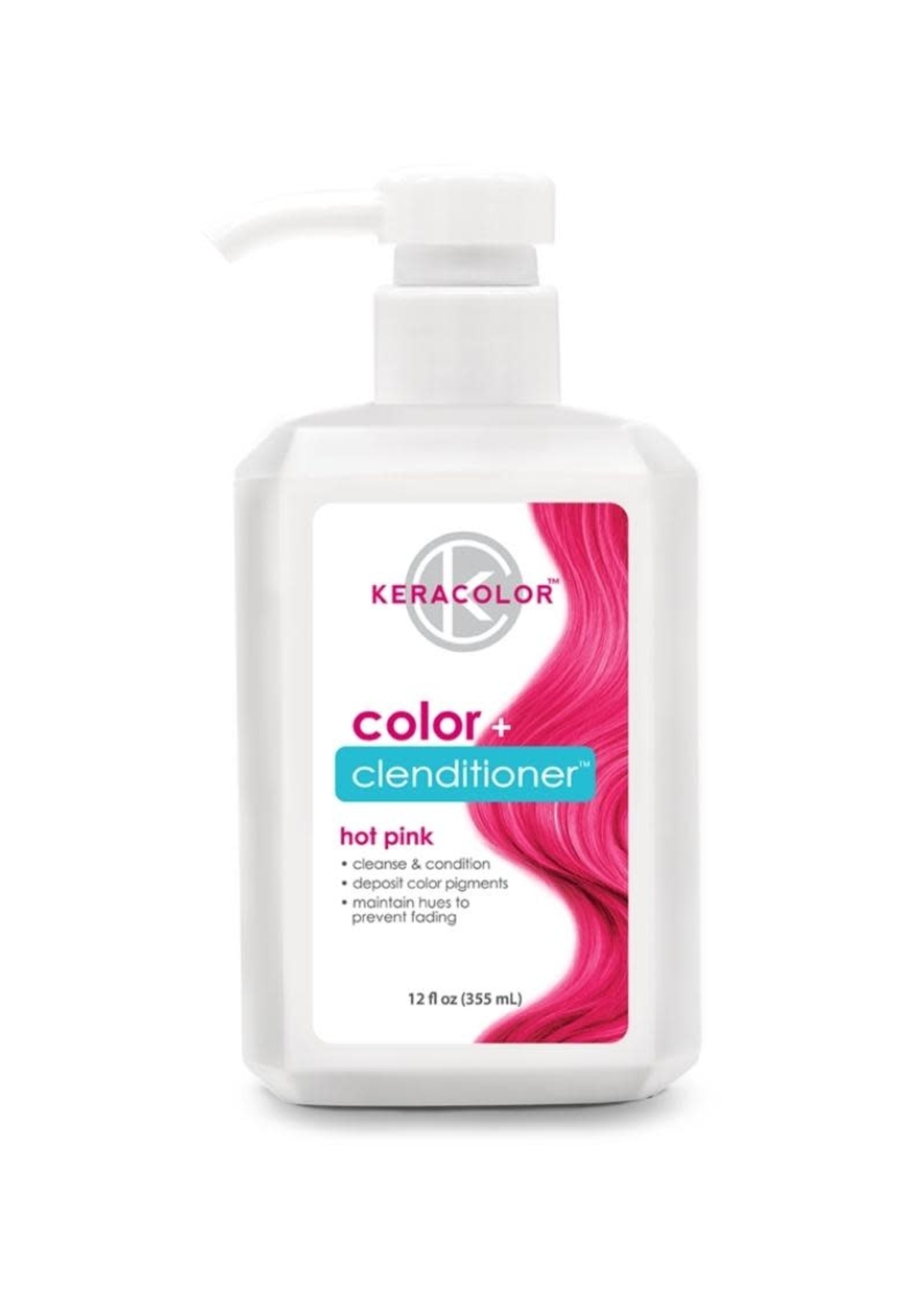 Keracolor Keracolor Color + Clenditioner Hot Pink 355ml