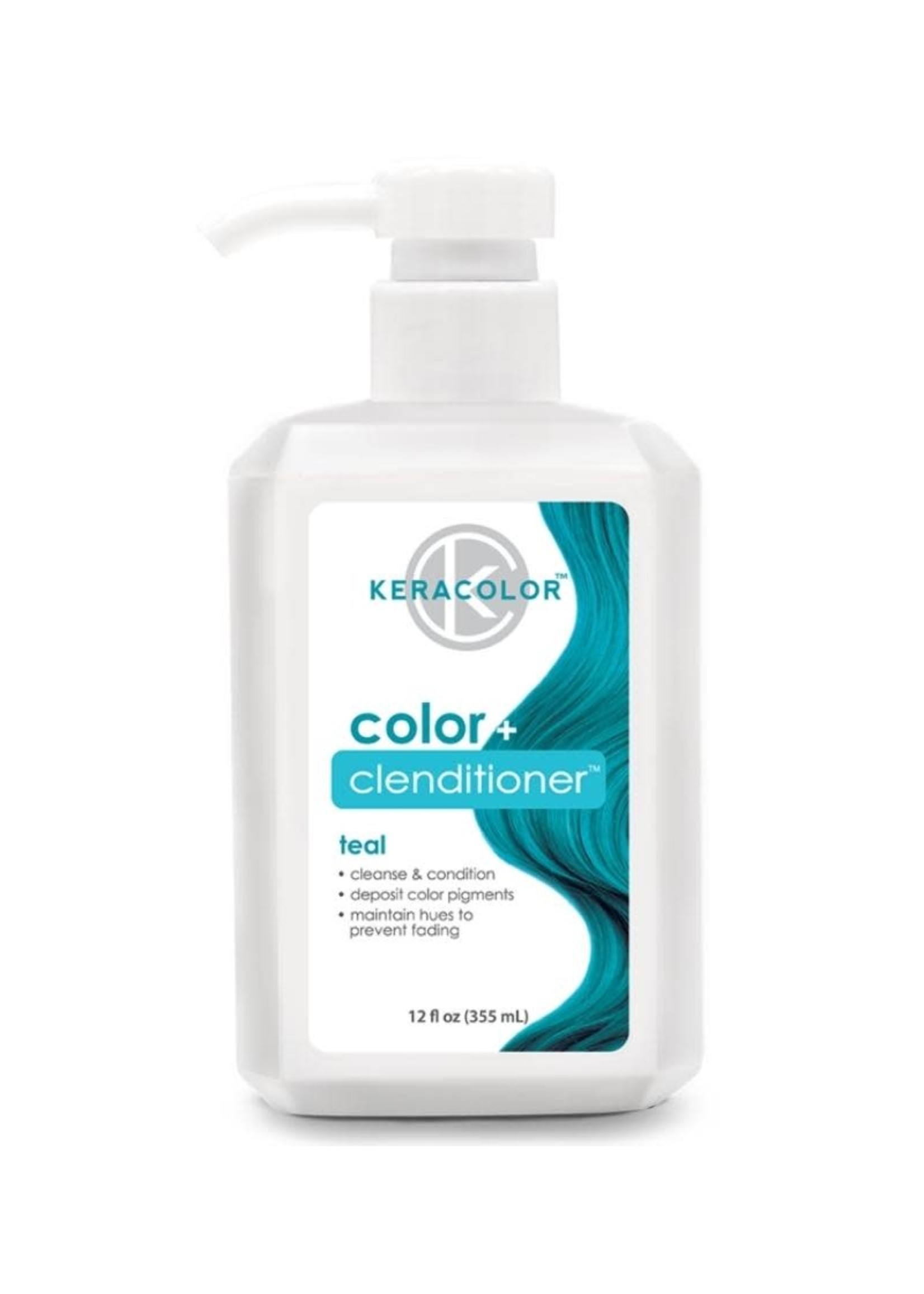 Keracolor Keracolor Color + Clenditioner Teal 355ml