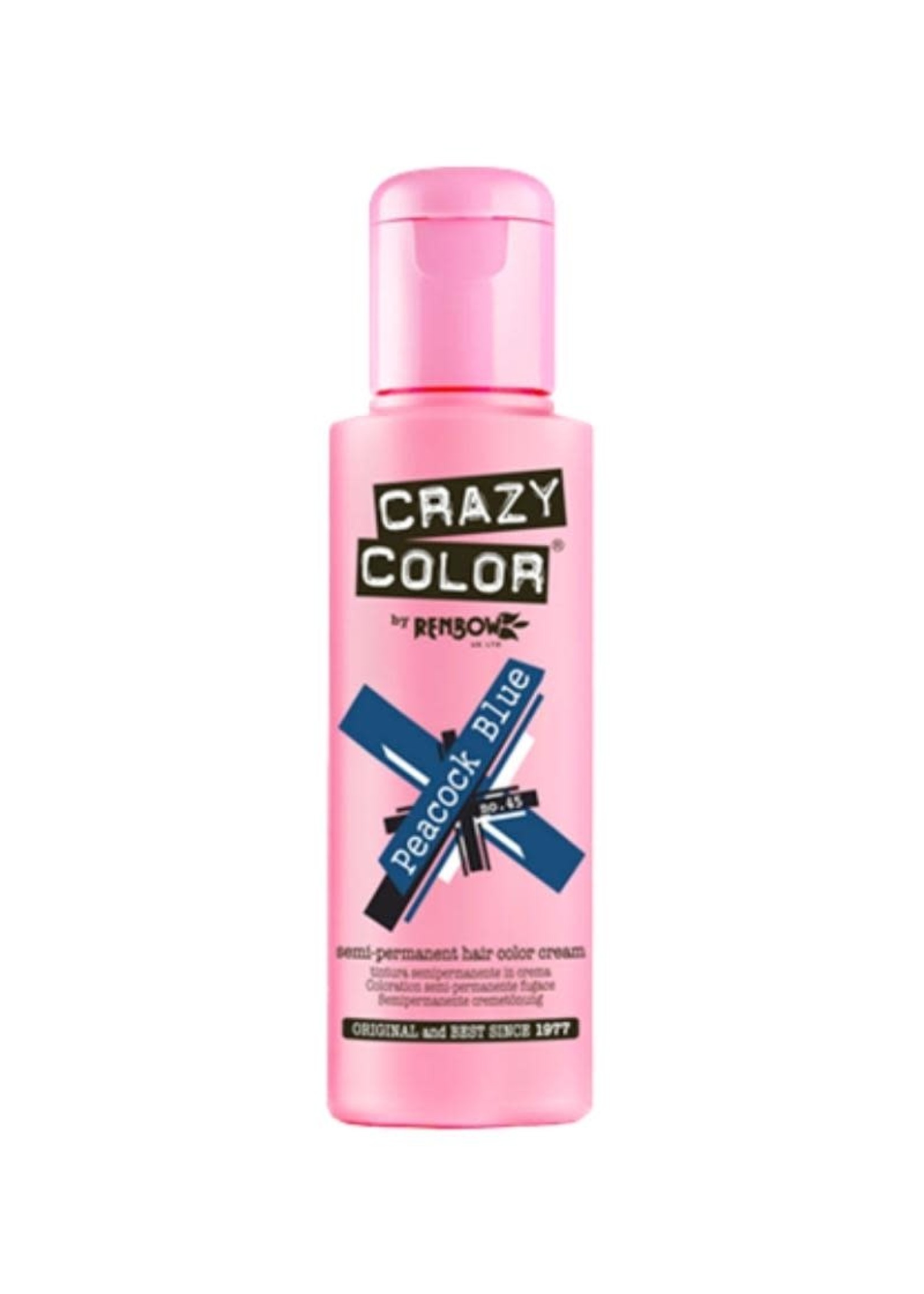 Crazy Colour Crazy Colour Peacock Blue 100ml