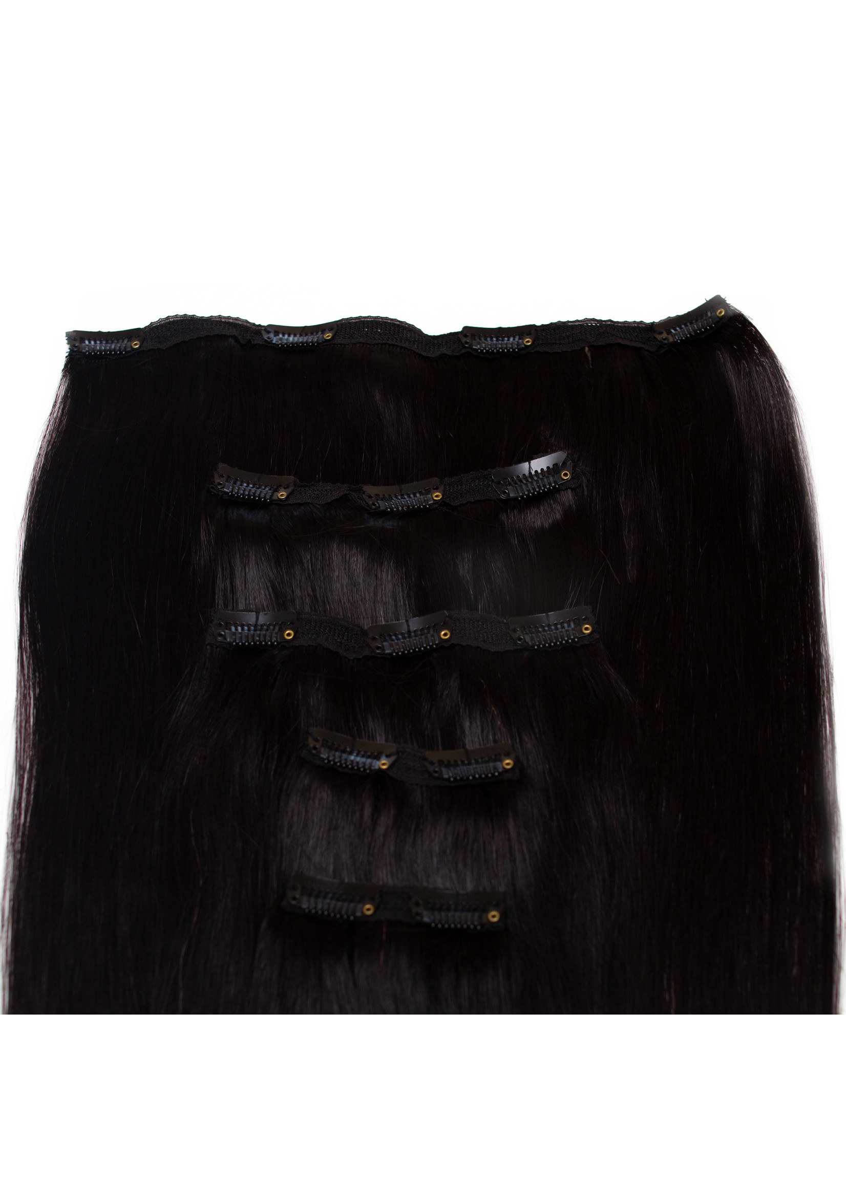 Seamless1 Seamless1 Human Hair Clip-in 5pc Hair Extensions 21.5 Inches - Ritzy