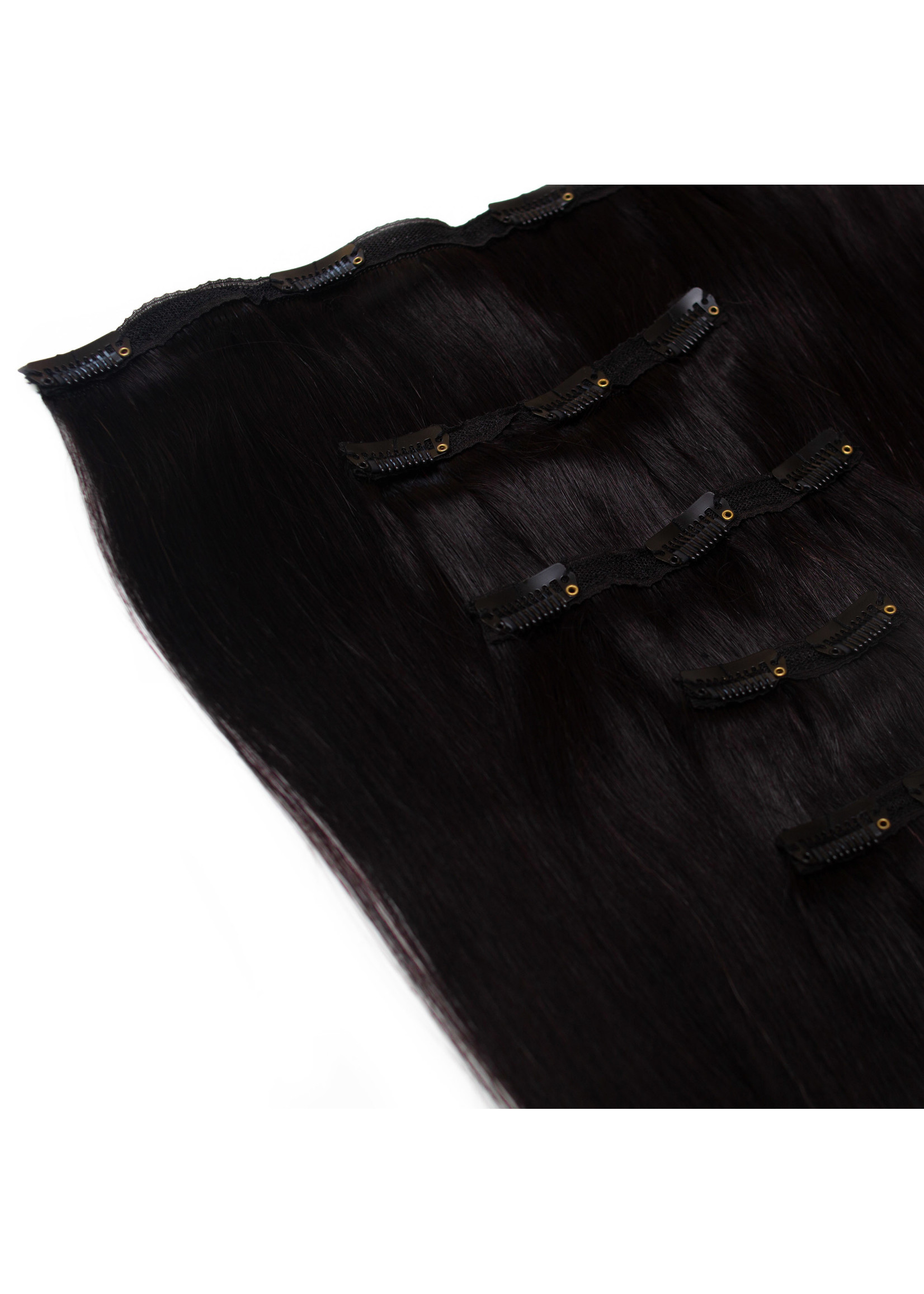 Seamless1 Seamless1 Human Hair Clip-in 5pc Hair Extensions 21.5 Inches - Ritzy