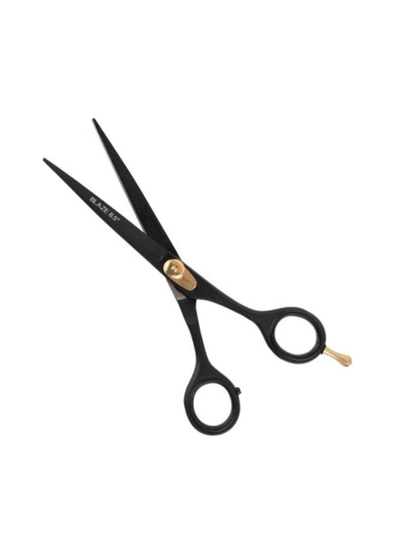 Iceman Iceman Blaze 6.5" Black Straight Scissor