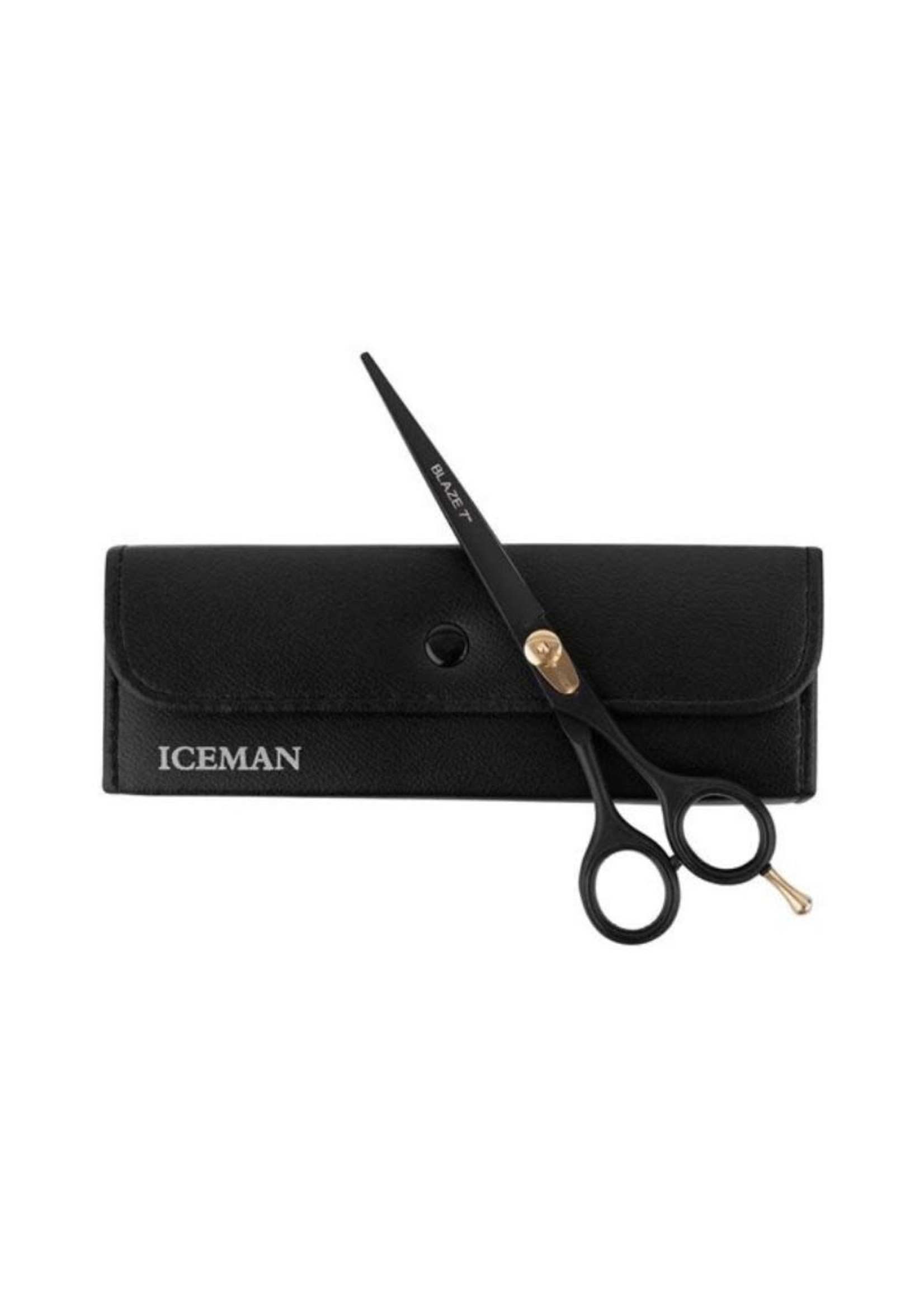 Iceman Iceman Blaze 7" Black Straight Scissor