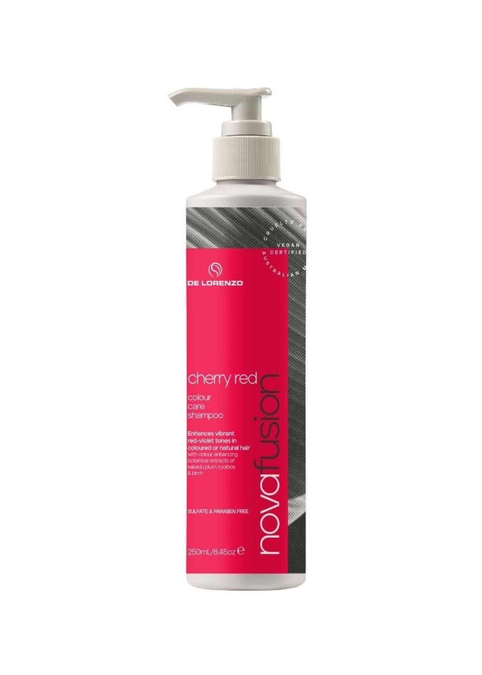 De Lorenzo De Lorenzo Novafusion Cherry Red Shampoo 250ml