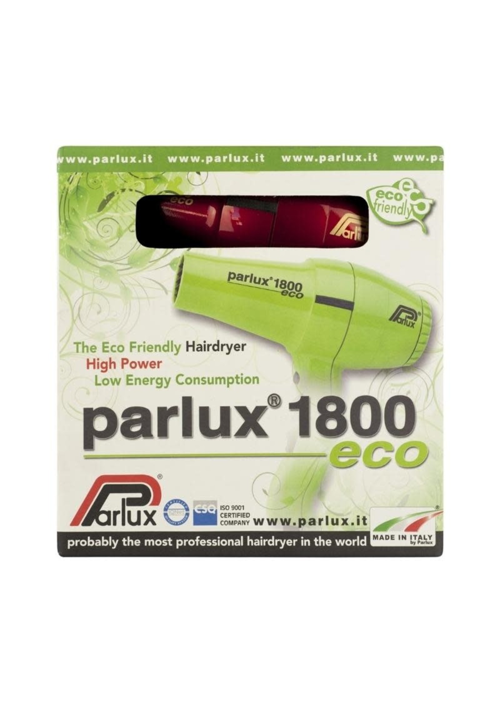 Parlux Parlux 1800 Eco Hairdryer - Red